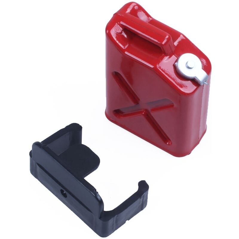 Декоративна паливна каністра для трофі автомоделей масштабу 1/10 (червона) (світлина #3)