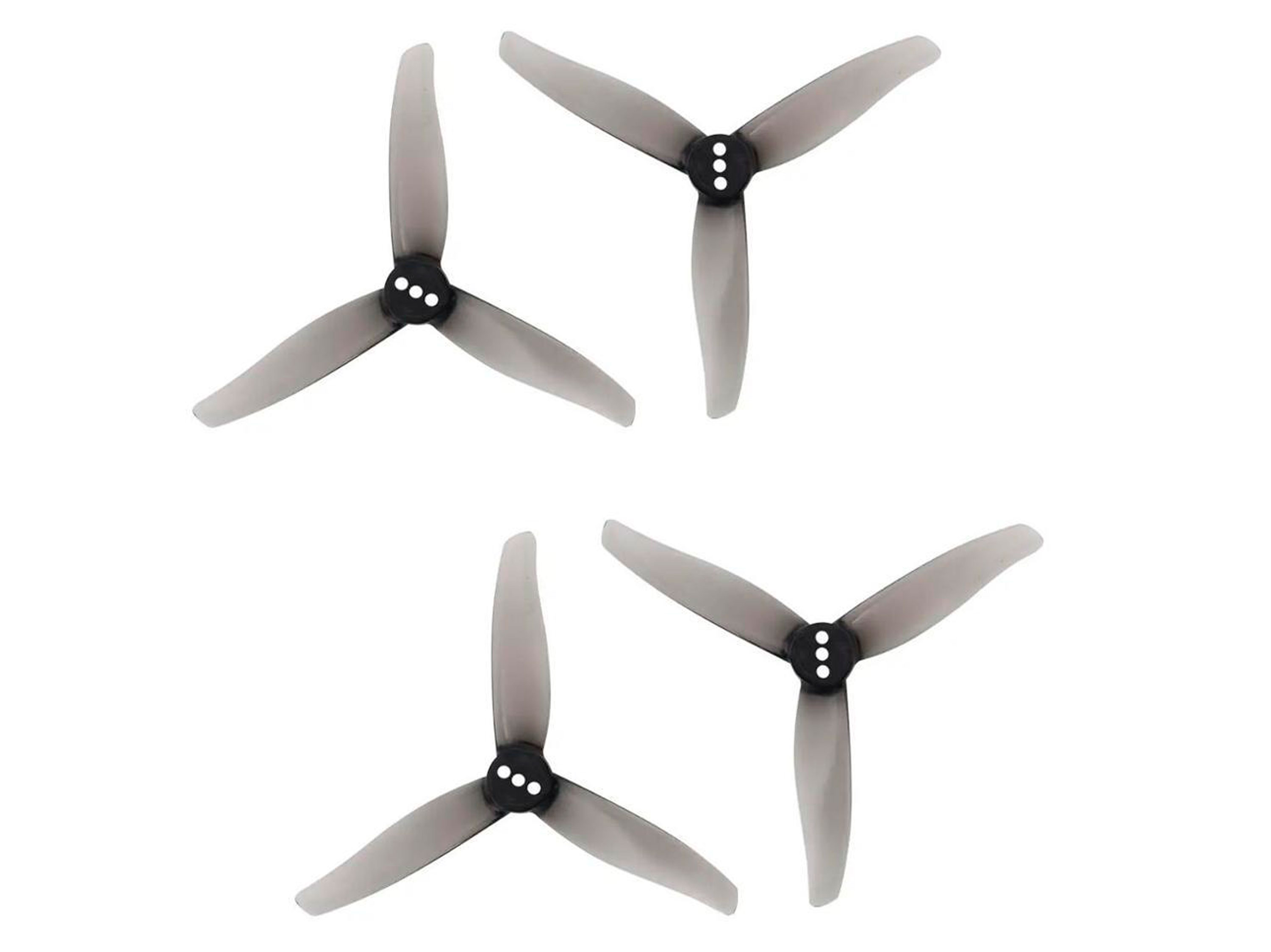 Комплект пропелерів Gemfan Hurricane 3016 (Clear Gray) (світлина #1)