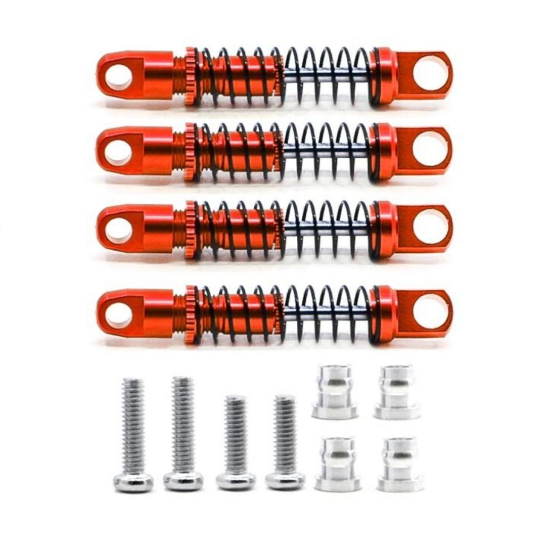 Масляні амортизатори 44мм для автомоделей 1/18 4шт (Сині) (світлина #1)