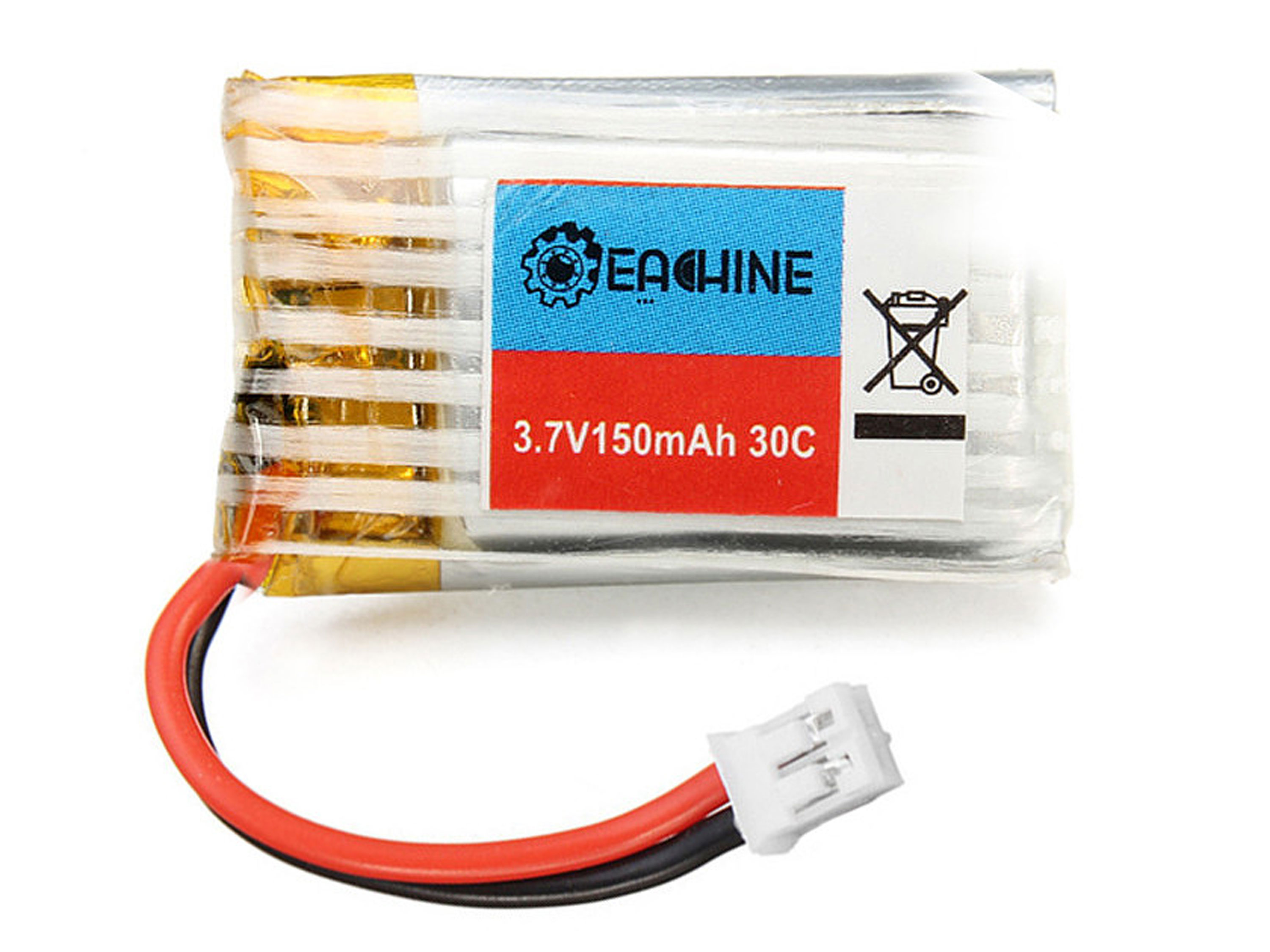 Акумулятор Eachine 200mAh 1S 30C (PH2.0) (світлина #1)