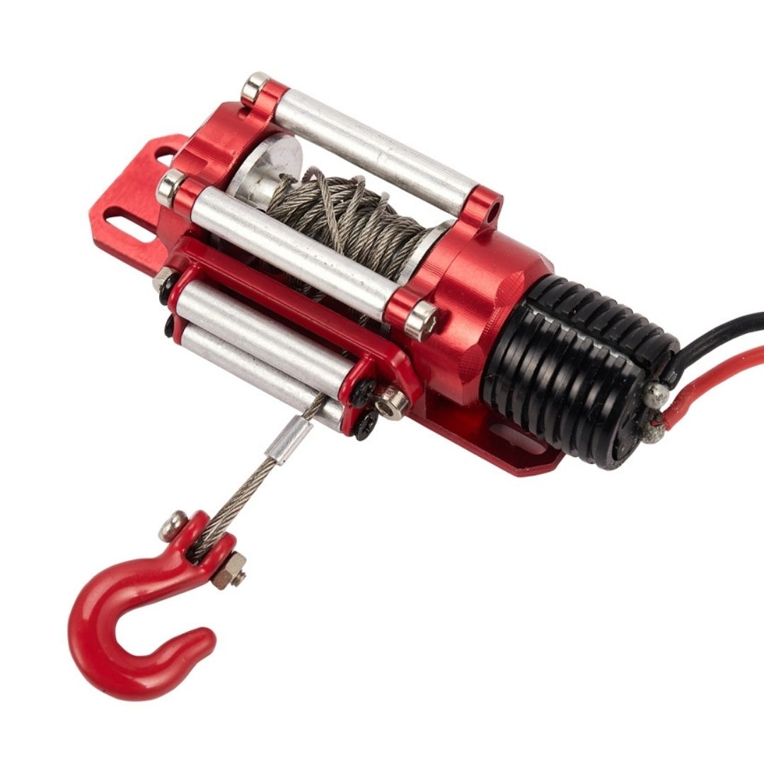 Автоматична лебідка з металевим тросом та пультом дистанційного керування 65мм (світлина #1)