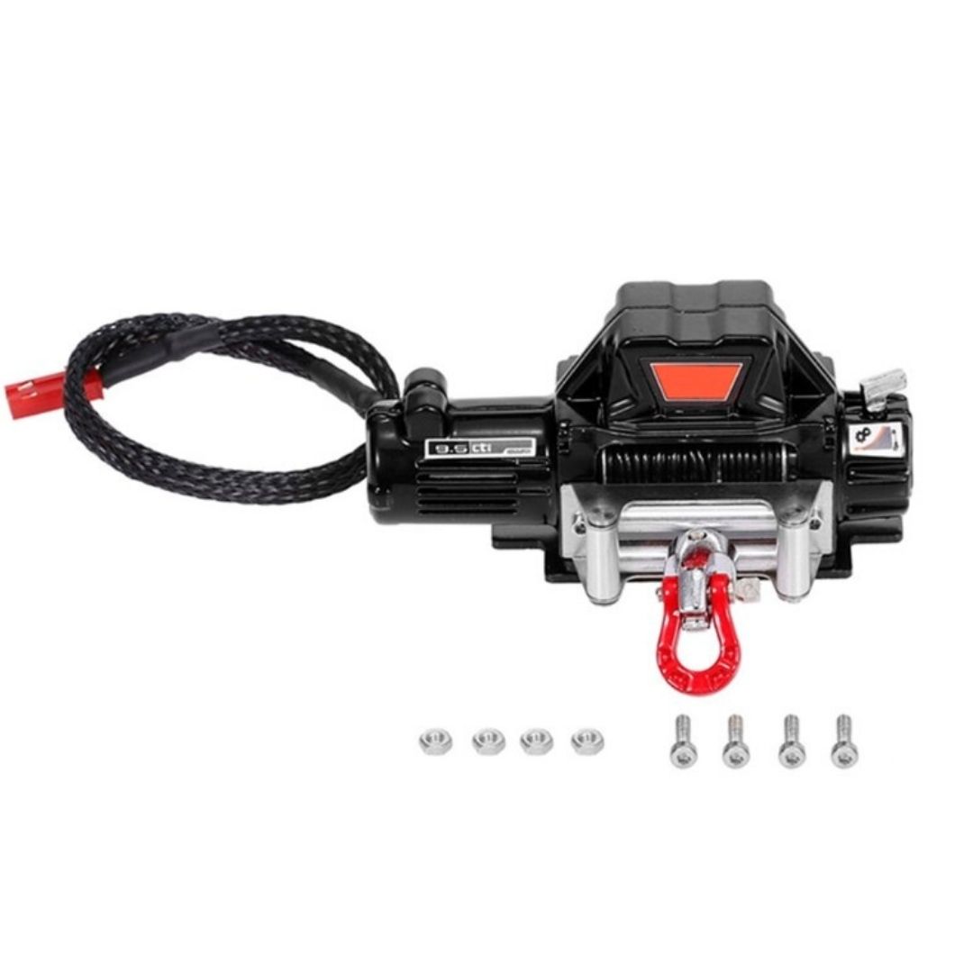 Автоматична лебідка з металевим тросом та пультом дистанційного керування 75мм (світлина #2)