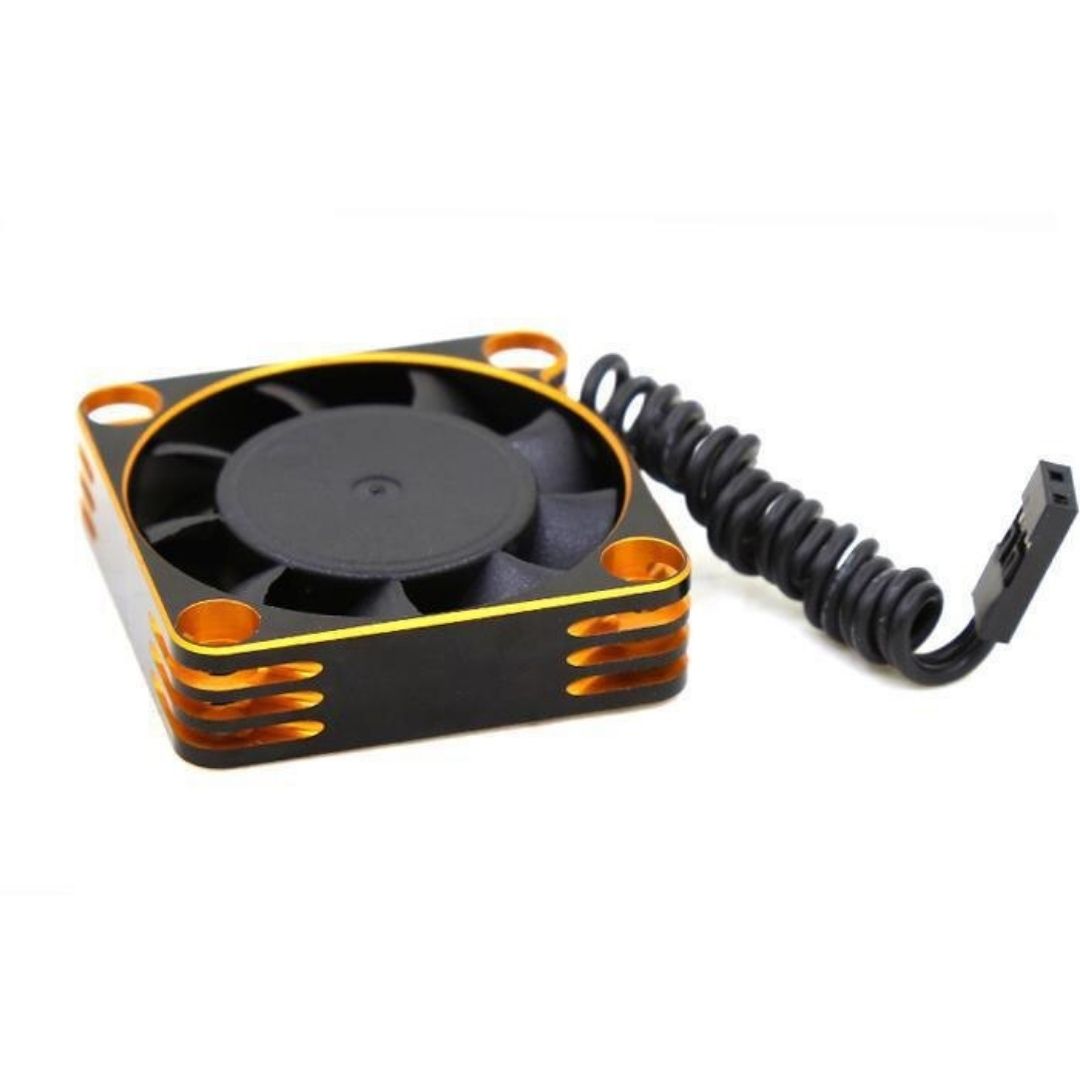 Охолоджуючий вентилятор 40х40мм (оранжевий) (світлина #1)