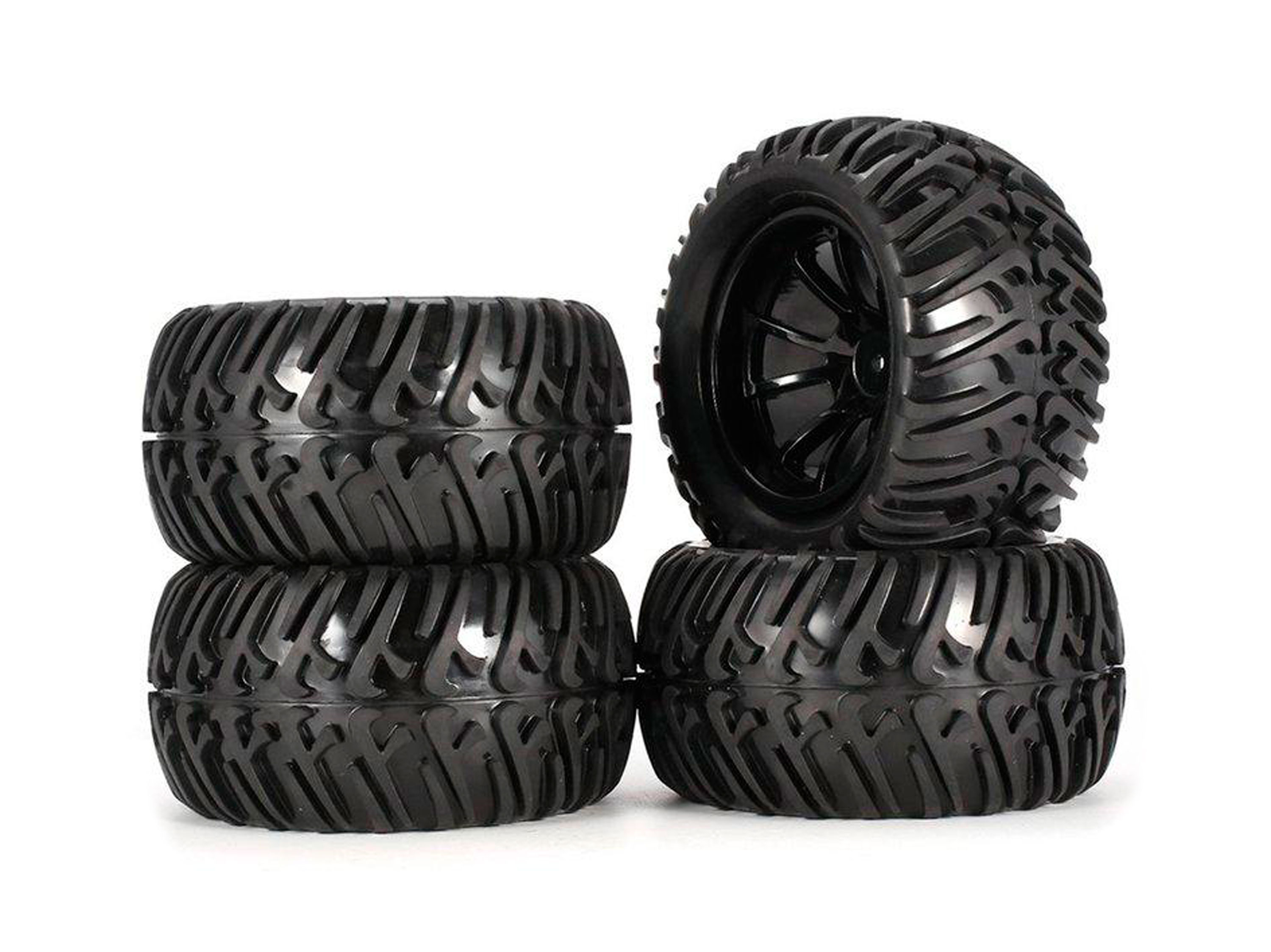 Комплект коліс для Monster Truck 125мм 1/10 (4шт) (світлина #2)