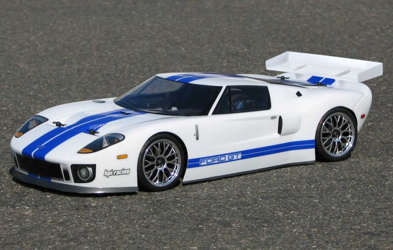 Корпус Ford GT 1/10 (HPI 7495) прозорий (світлина #2)