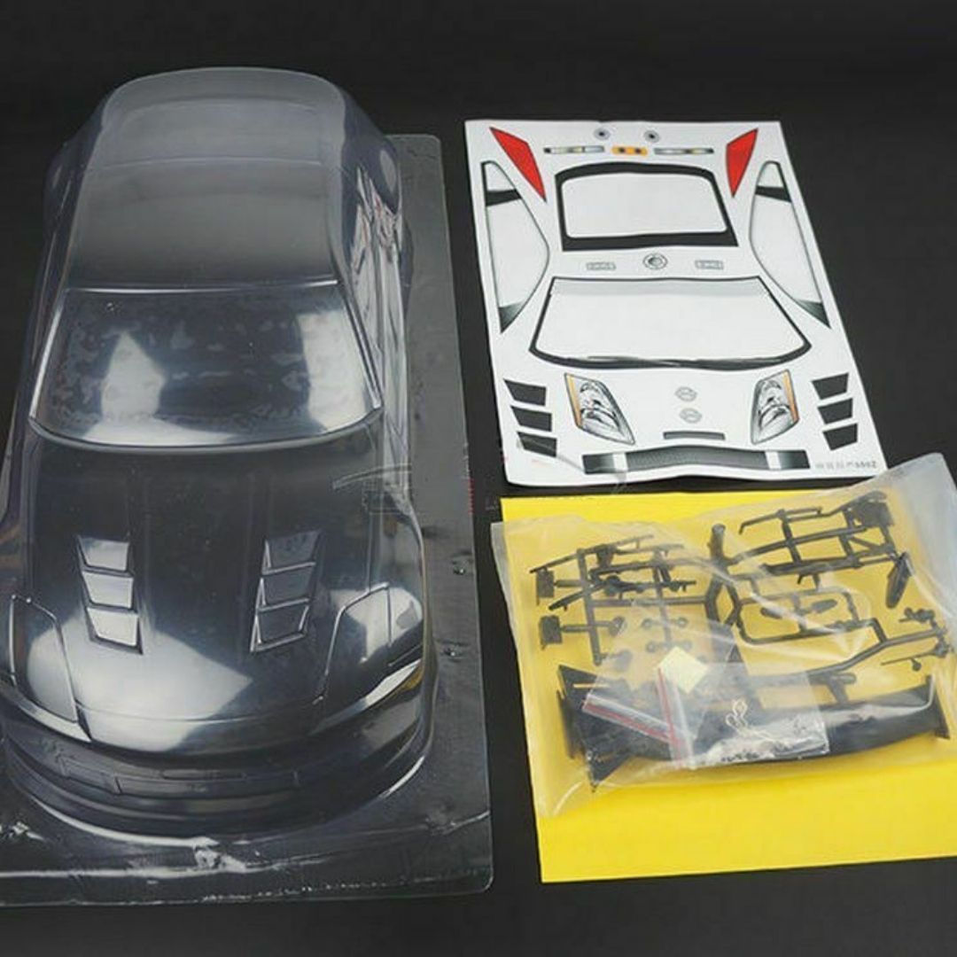 Корпус Nissan 350Z Greddy 1/10 (HPI 17518) прозорий (світлина #2)