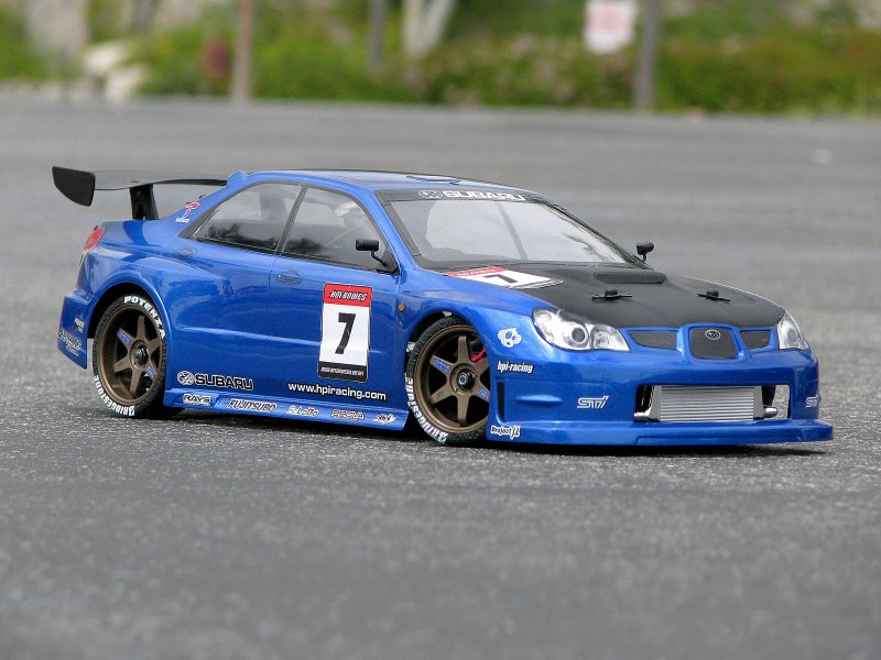 Корпус Subaru Impreza PROVA 1/10 (HPI 17525) прозорий (світлина #2)