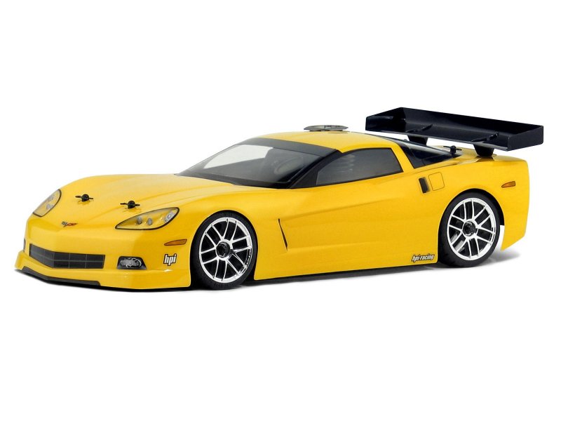 Корпус Chevrolet Corvette C6 1/10 (HPI 17503) прозорий (світлина #1)
