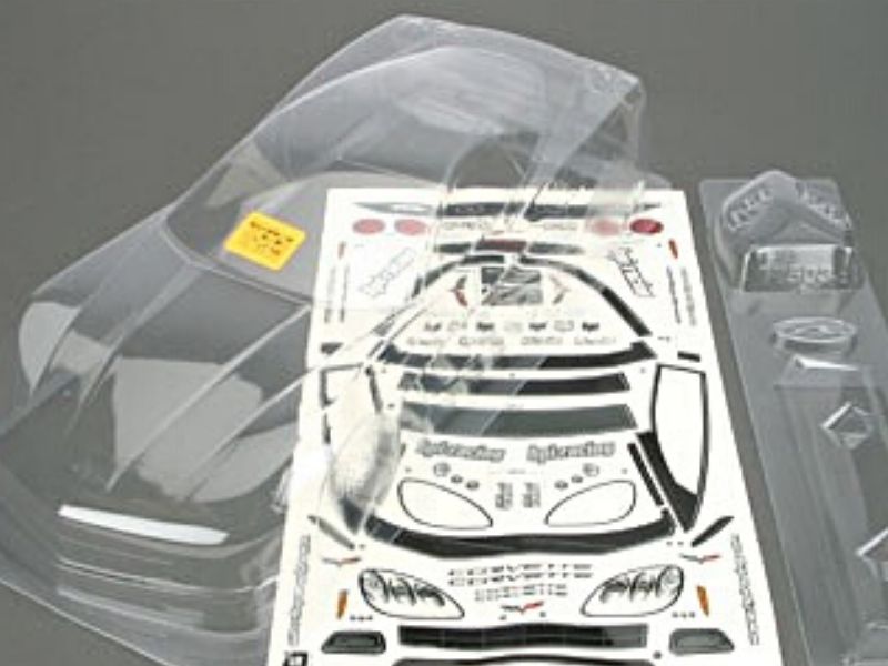 Корпус Chevrolet Corvette C6 1/10 (HPI 17503) прозорий (світлина #2)