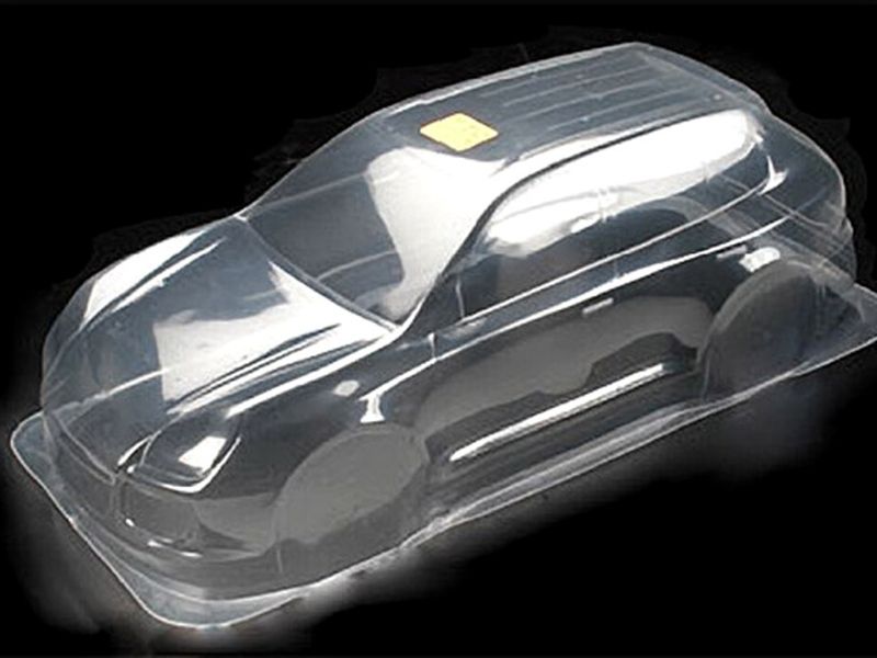 Корпус Porsche Cayenne Turbo 1/10 (HPI 17512) прозорий (світлина #2)