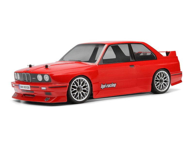 Корпус BMW M3 E30 1/10 (HPI 17540) прозорий (світлина #1)