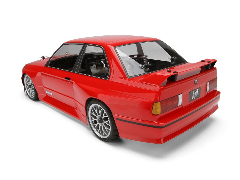 Корпус BMW M3 E30 1/10 (HPI 17540) прозорий (світлина #2)