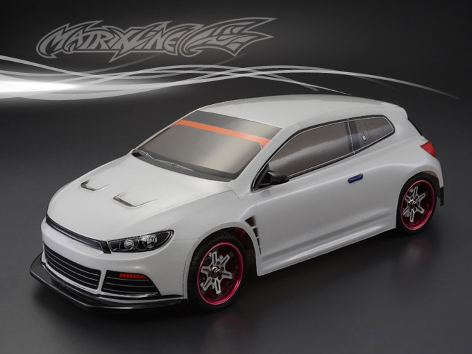 Корпус Volkswagen Scirocco 1/10 прозорий (світлина #1)