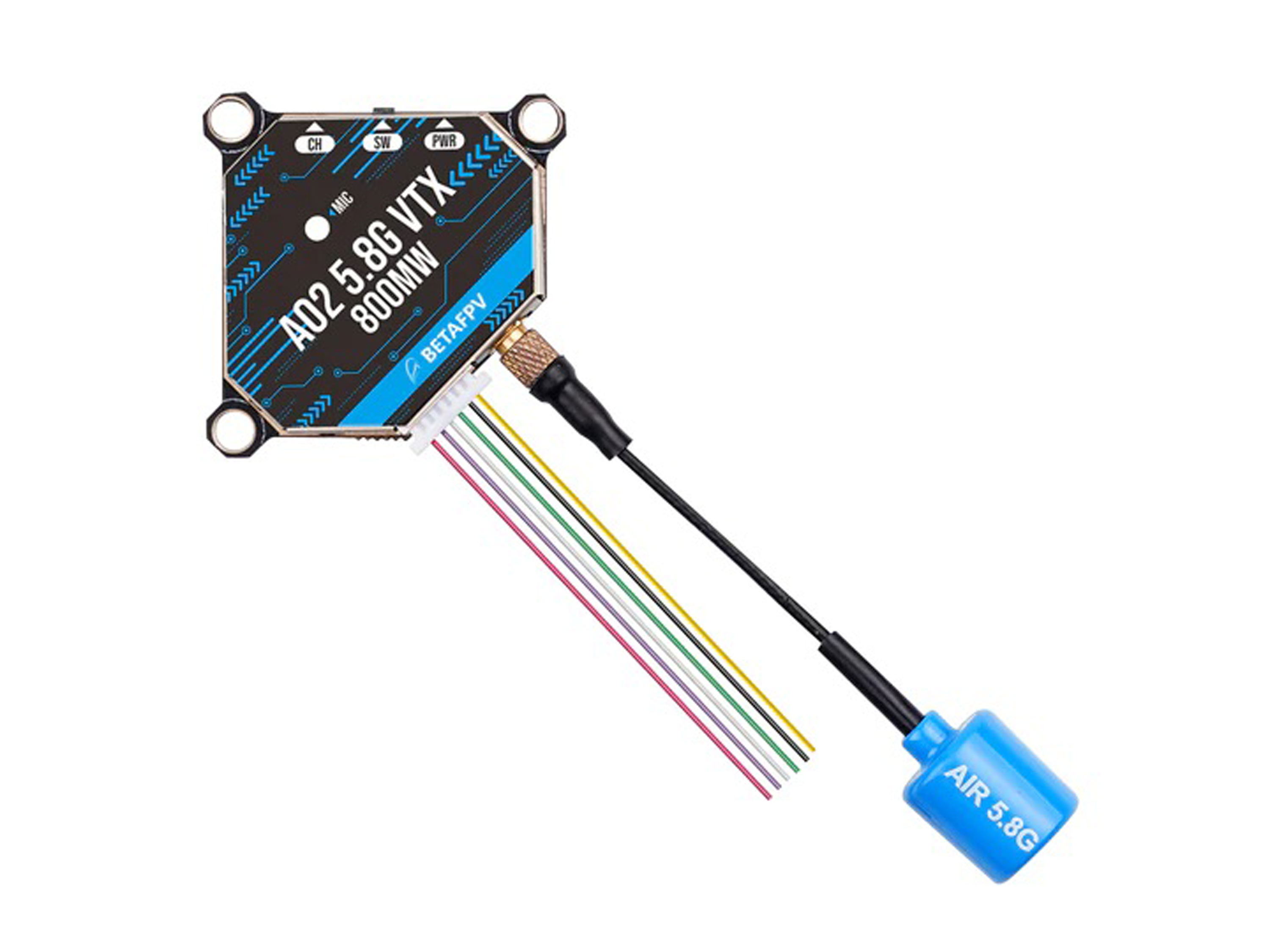 Відеопередавач BetaFPV A02 5.8GHz 800mW (світлина #4)