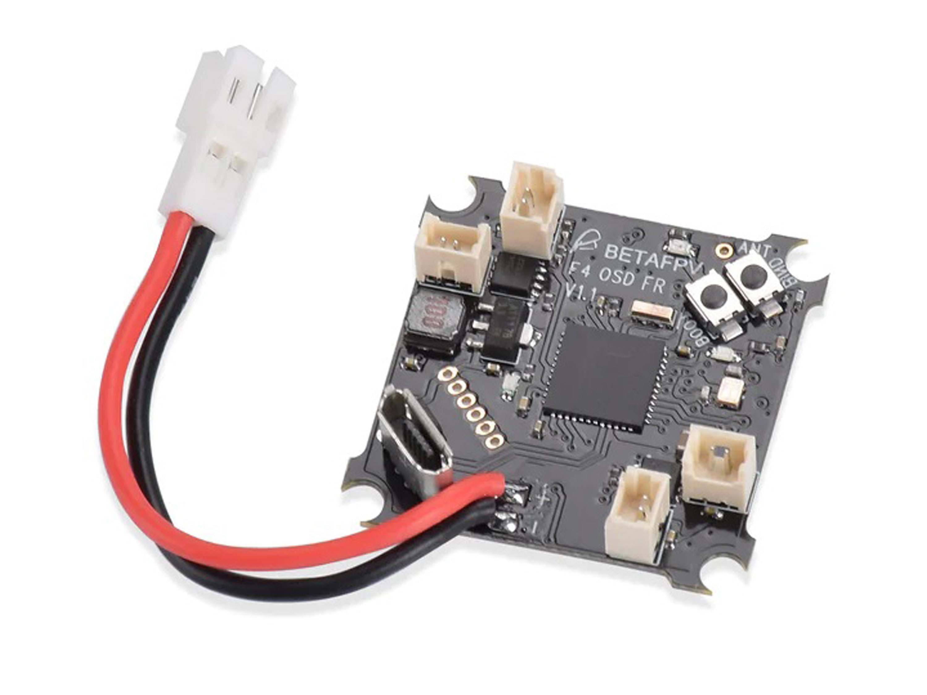 Польотний контролер колекторний BetaFPV F4 OSD AIO (FrSky D16) (світлина #3)