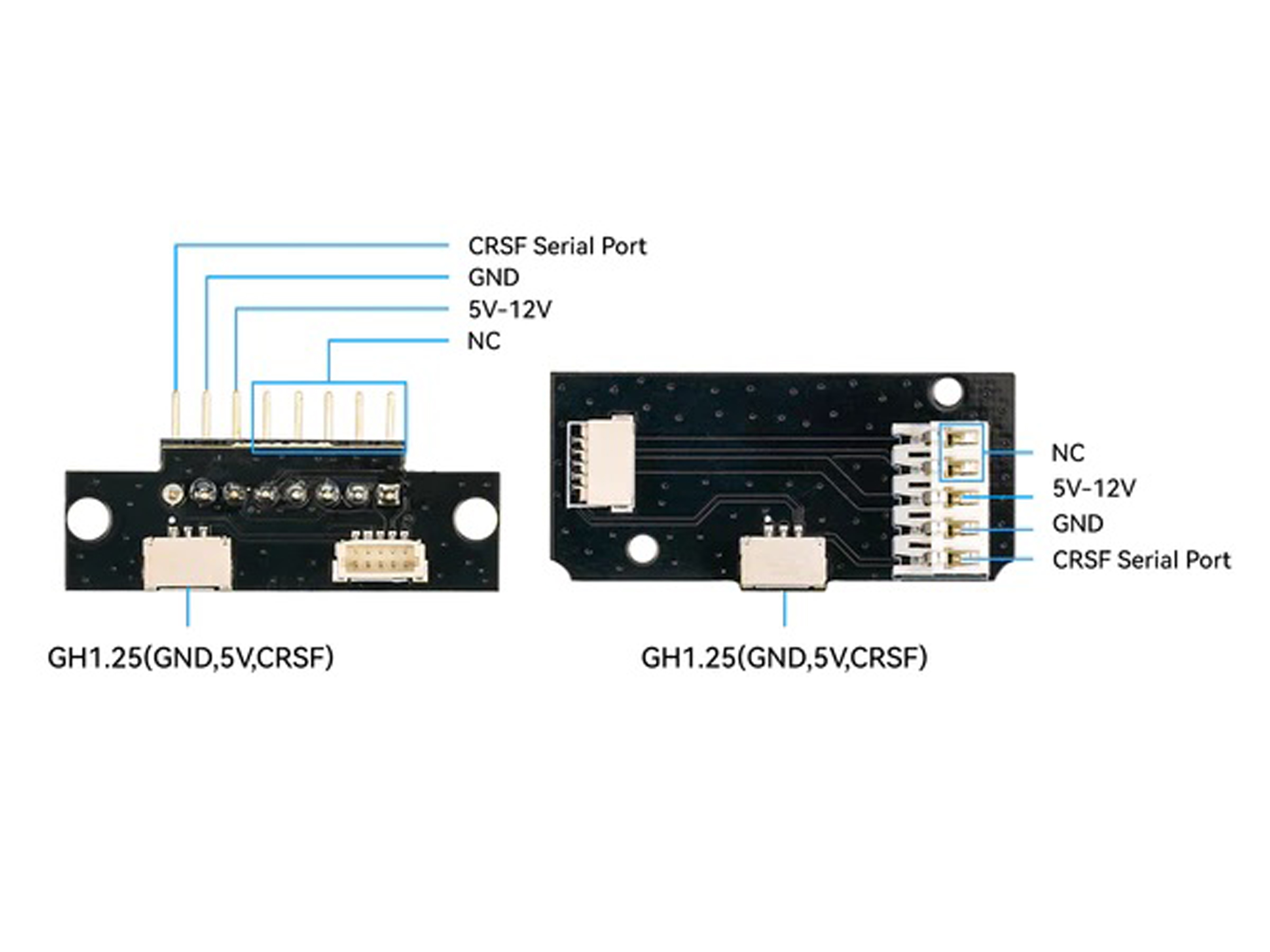 Плата перехідник BetaFPV для передавальних модулів (з Micro TX на Nano TX) (світлина #3)