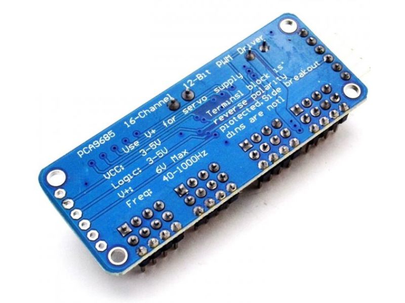 Модуль PCA9685 16-канальний з I2C інтерфейсом 12-bit PWM (світлина #2)