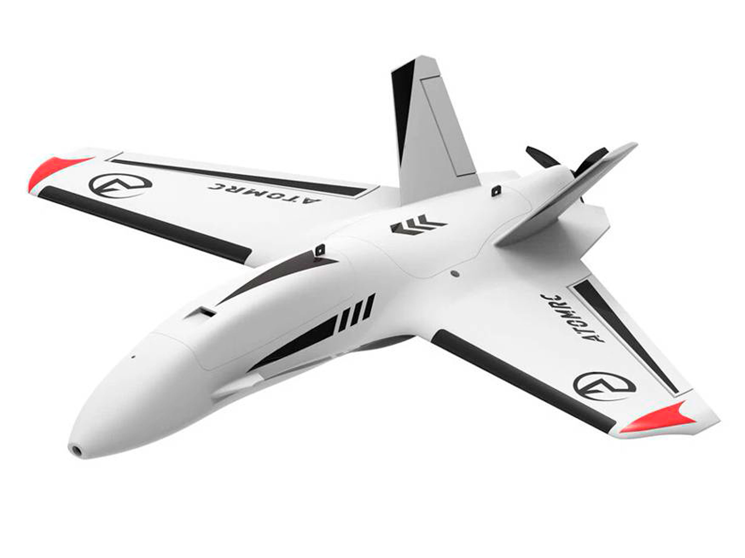 Модель літаючого крила ATOMRC Dolphin 845 біле (PNP) (світлина #1)