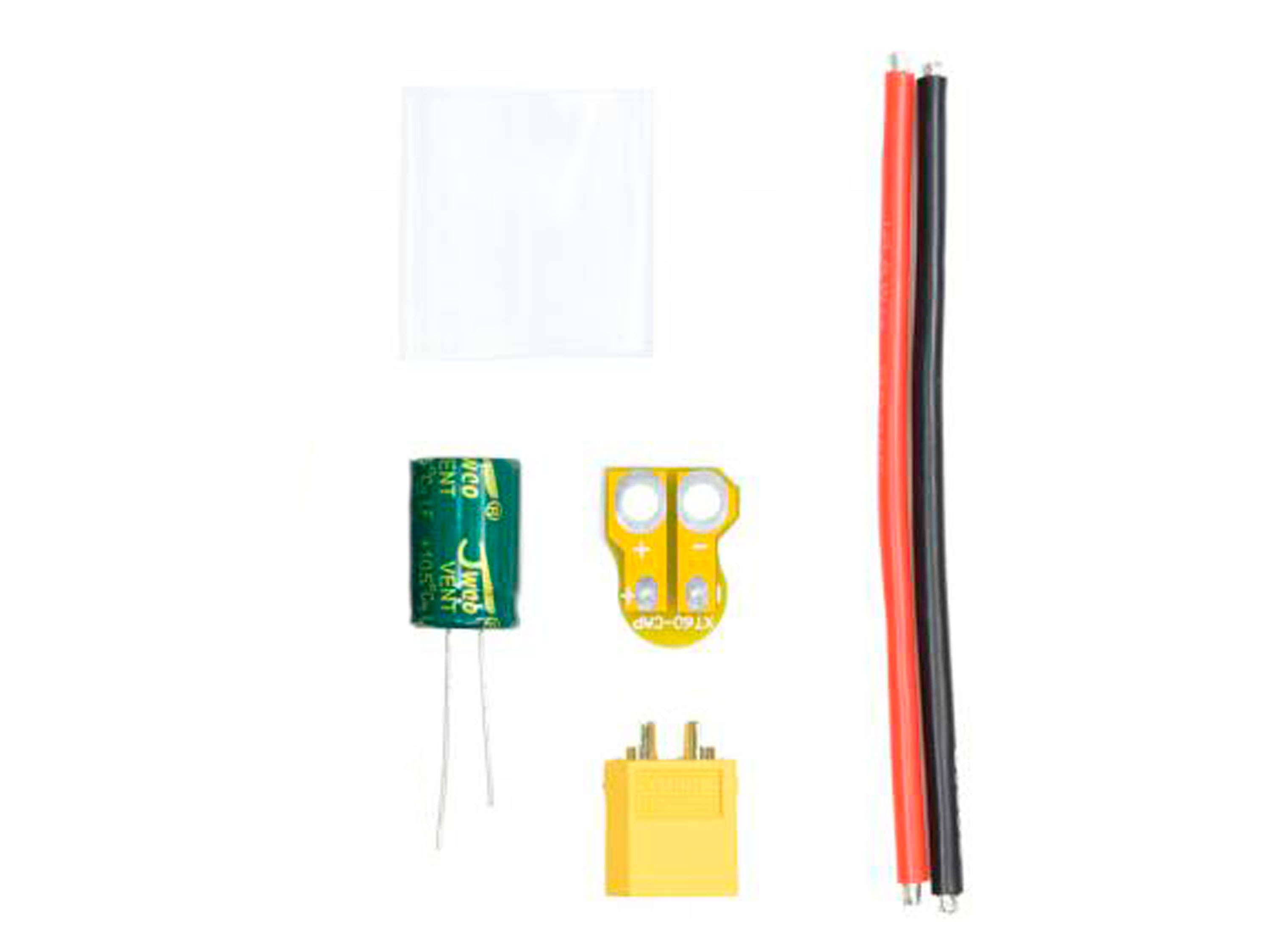 Набір конденсатора з дротами і роз’ємом XT60 (світлина #2)