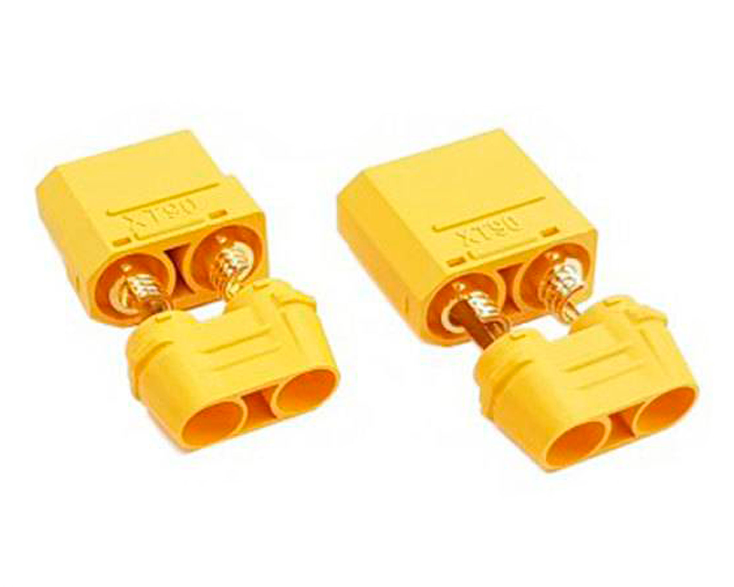 Роз’єм нейлоновий XT90 з ізолюючою насадкою (пара) (світлина #1)