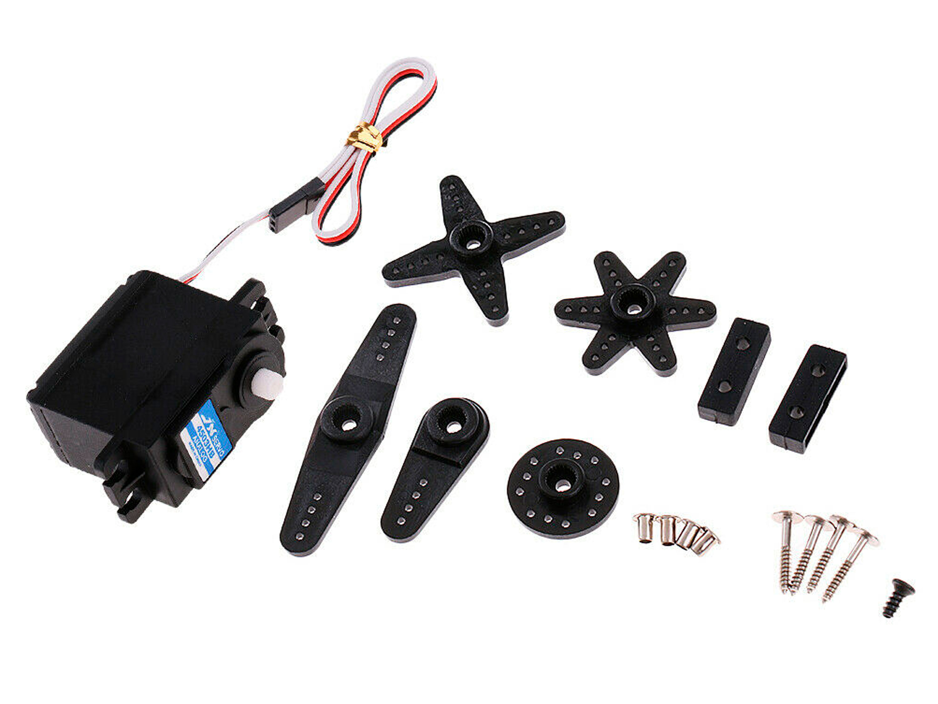 Сервомеханізм аналоговий JX PS-4503HB 45.5g/3.25kg/0.15sec (4.8В) (світлина #2)