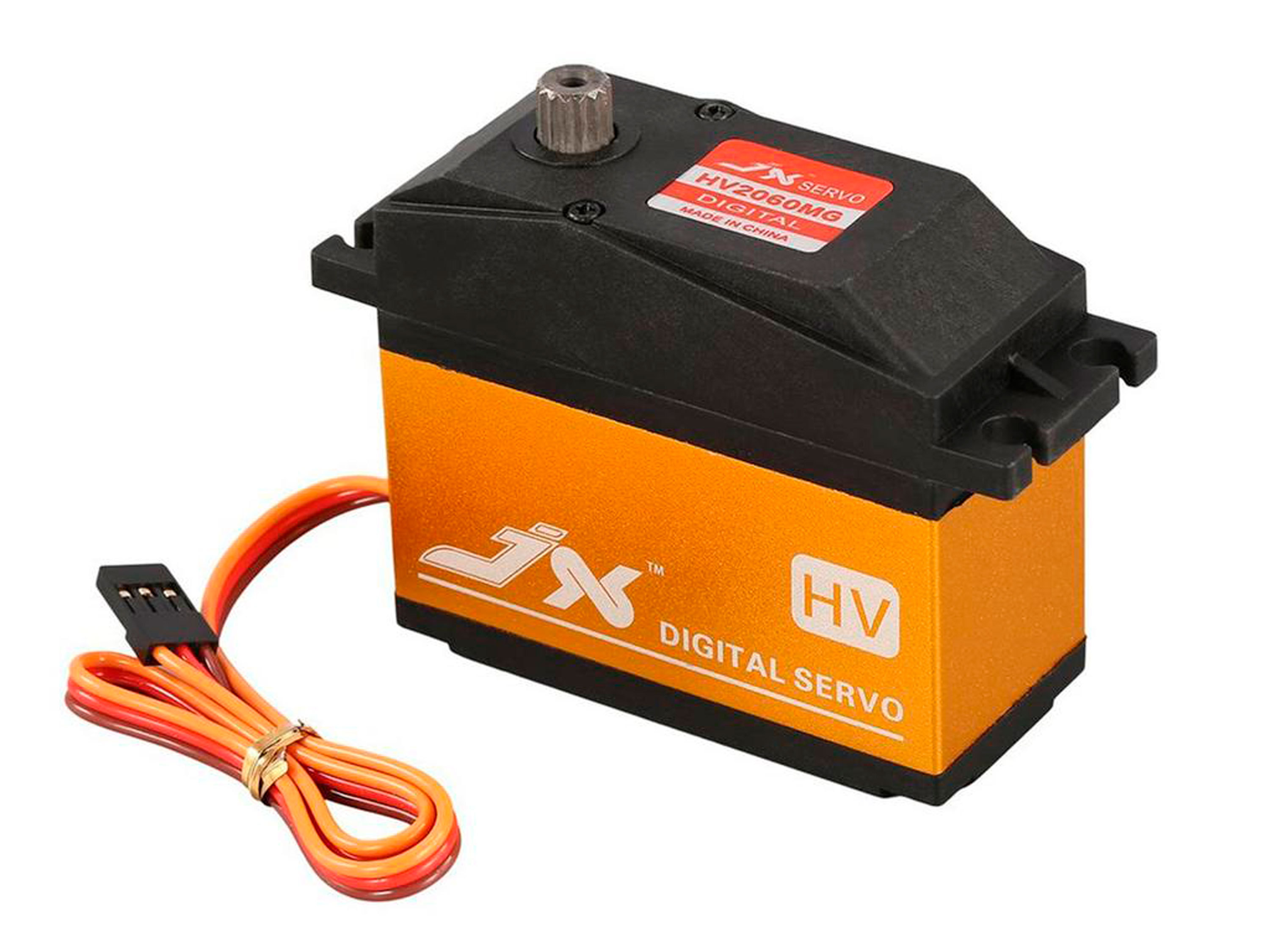 Сервомеханізм цифровий JX PDI-HV2060MG 200g/48kg/0.15sec (6.0В) (світлина #1)