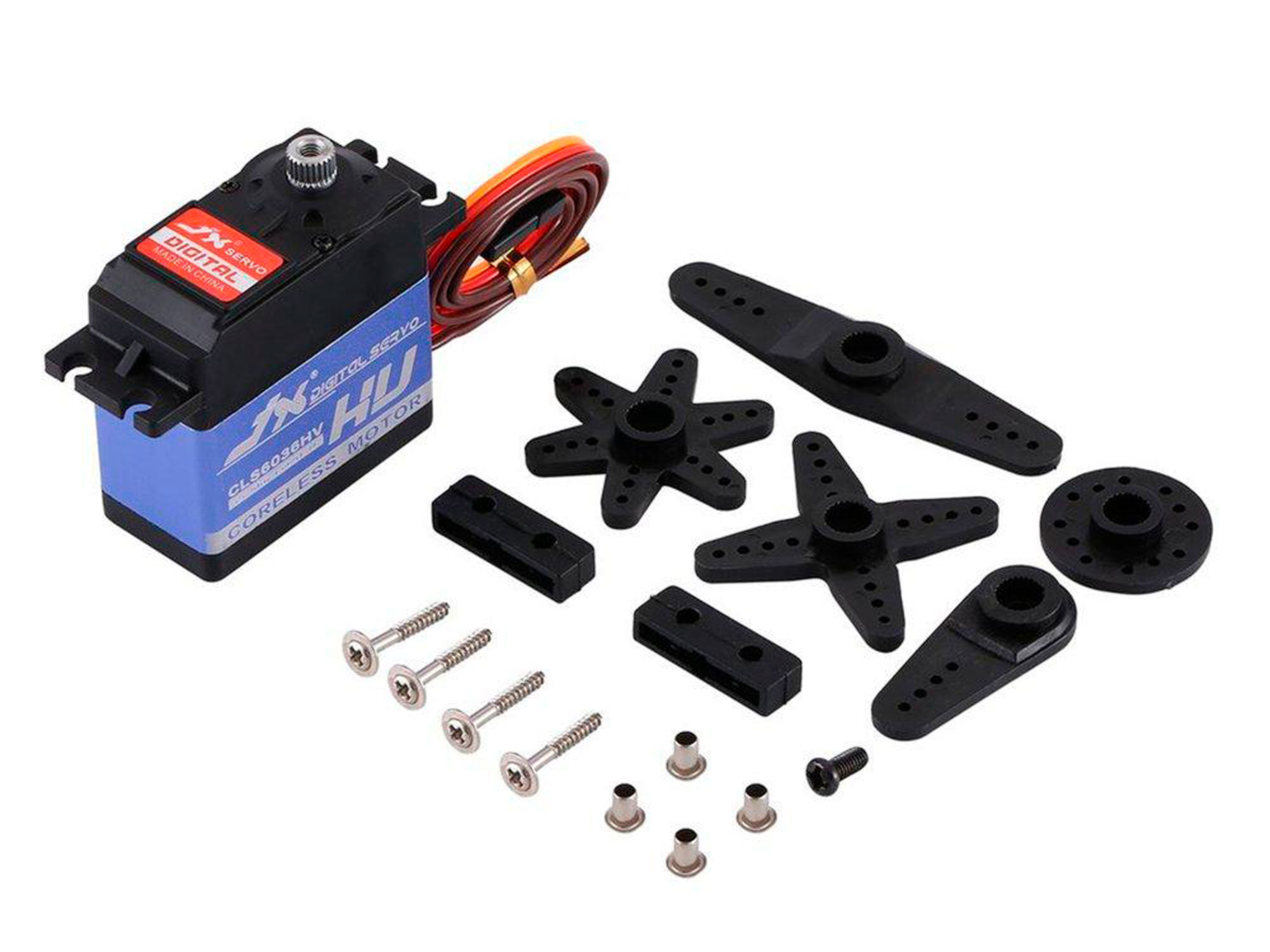 Сервомеханізм цифровий JX CLS6036HV 60g/27.8kg/0.14sec (6.0В) (світлина #2)