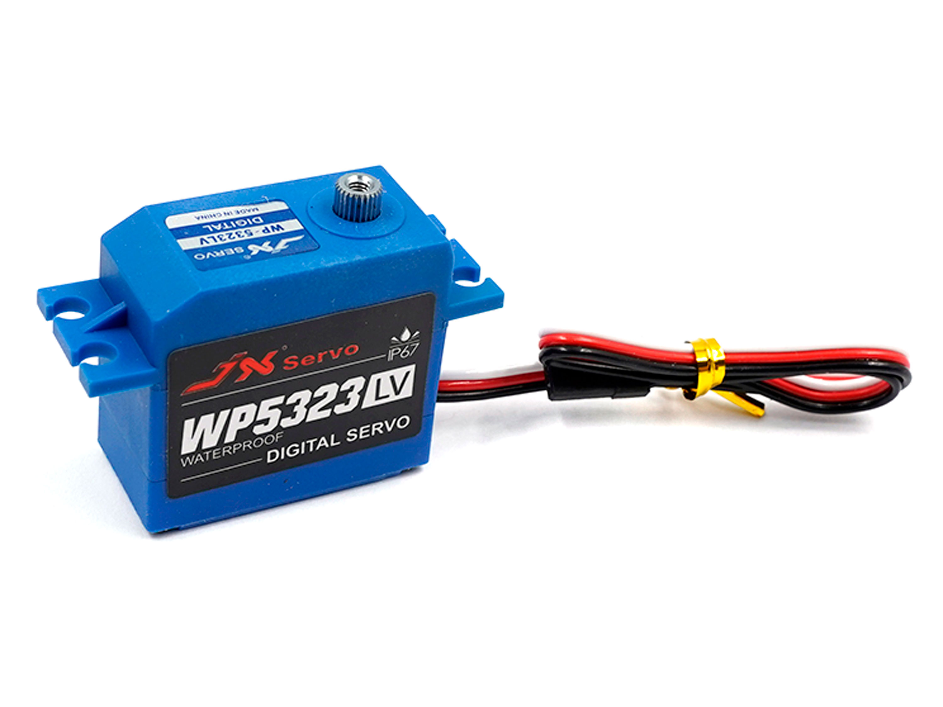 Сервомеханізм цифровий JX WP5323LV 53g/19.5kg/0.16sec (4.8В) (світлина #1)
