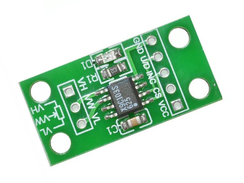 Модуль цифрового потенціометра 10кОм (X9C103) (світлина #1)