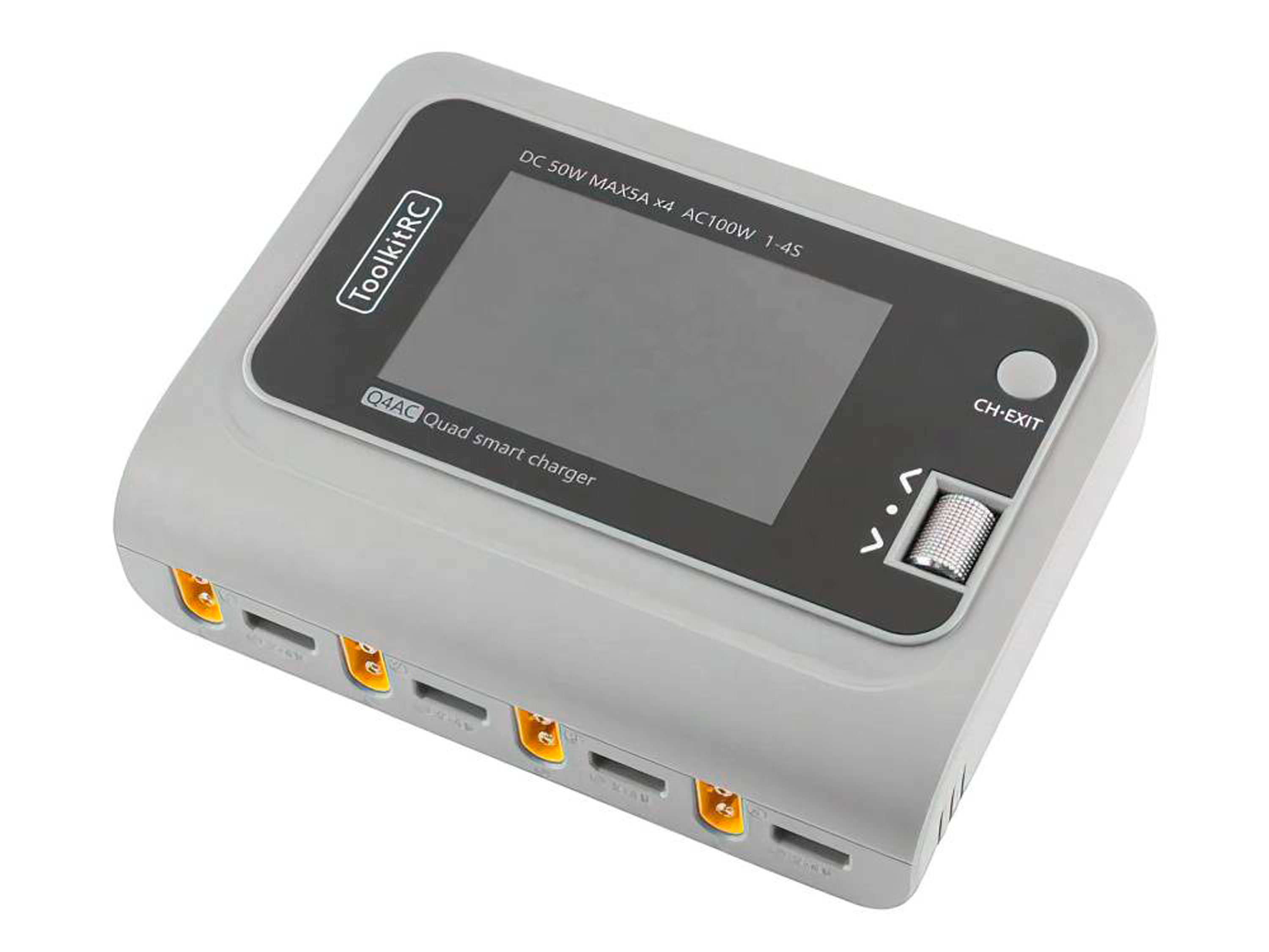 Зарядний пристрій ToolkitRC Q4AC 4х50W 5A (світлина #1)