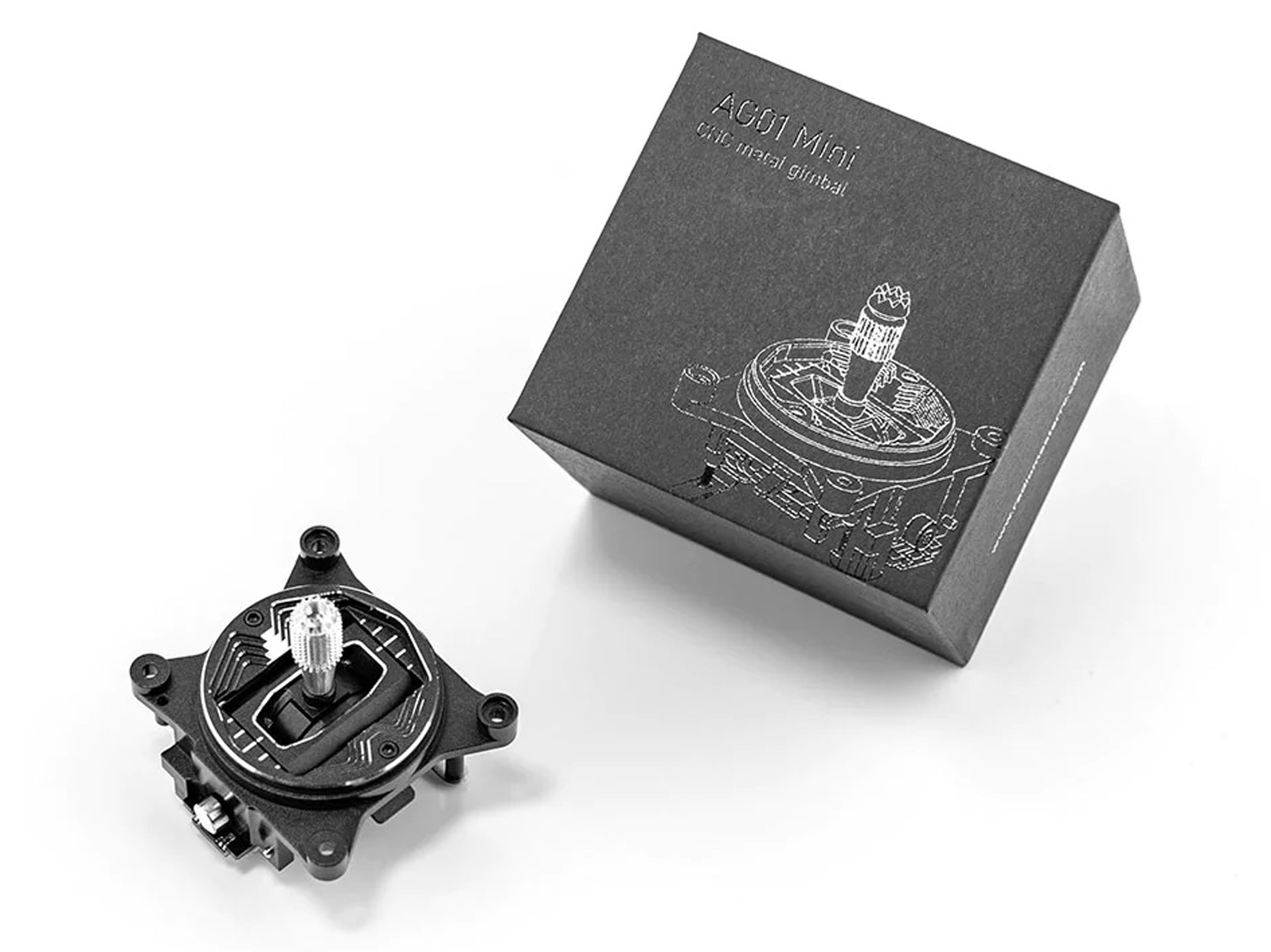 Підвіси алюмінієві AG01 Mini зі стіками на датчиках Холла для TX12/Zorro (світлина #5)