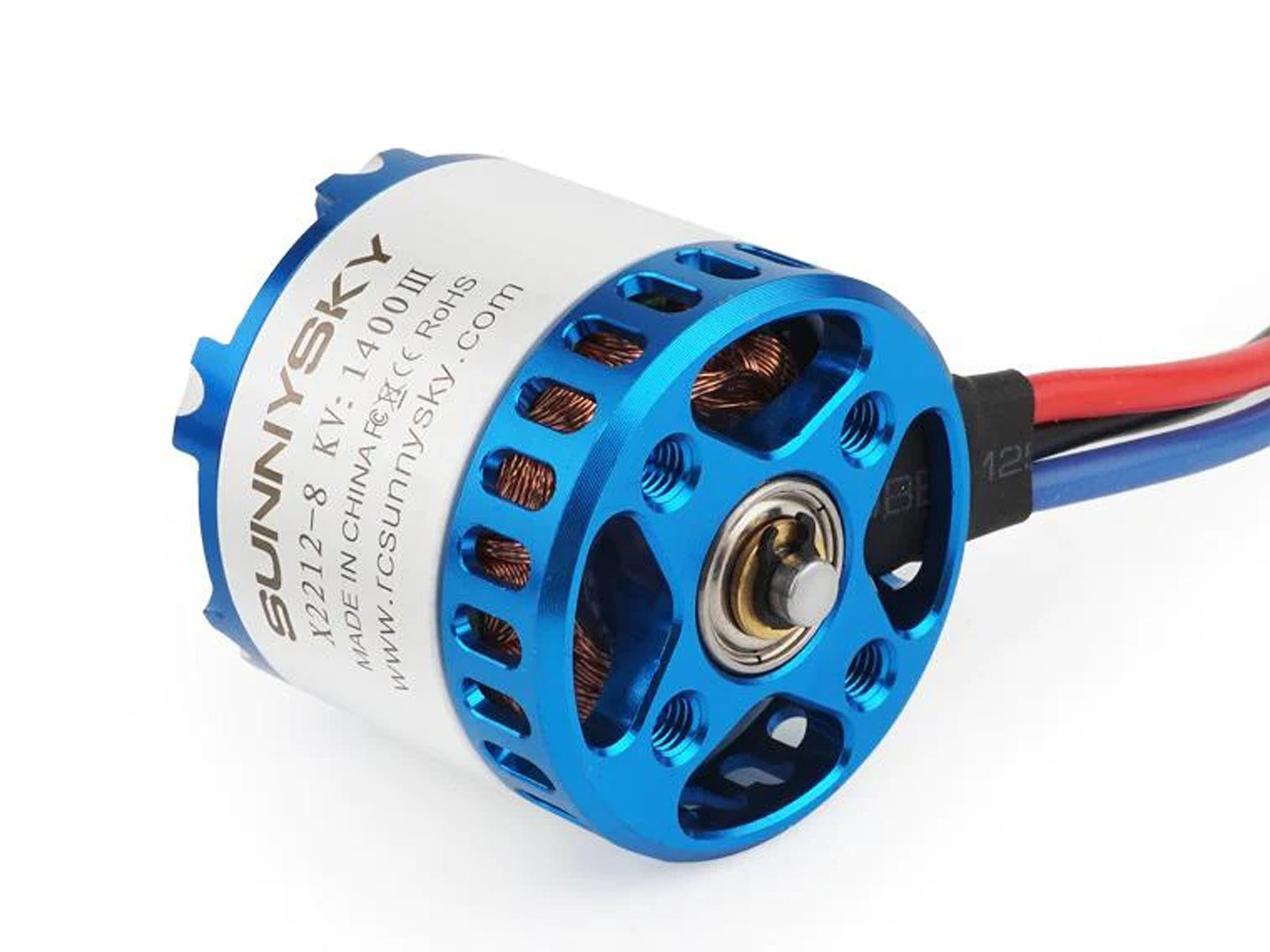 Двигун безколекторний SunnySky X2212-980kv V3 (довгий вал) (світлина #2)