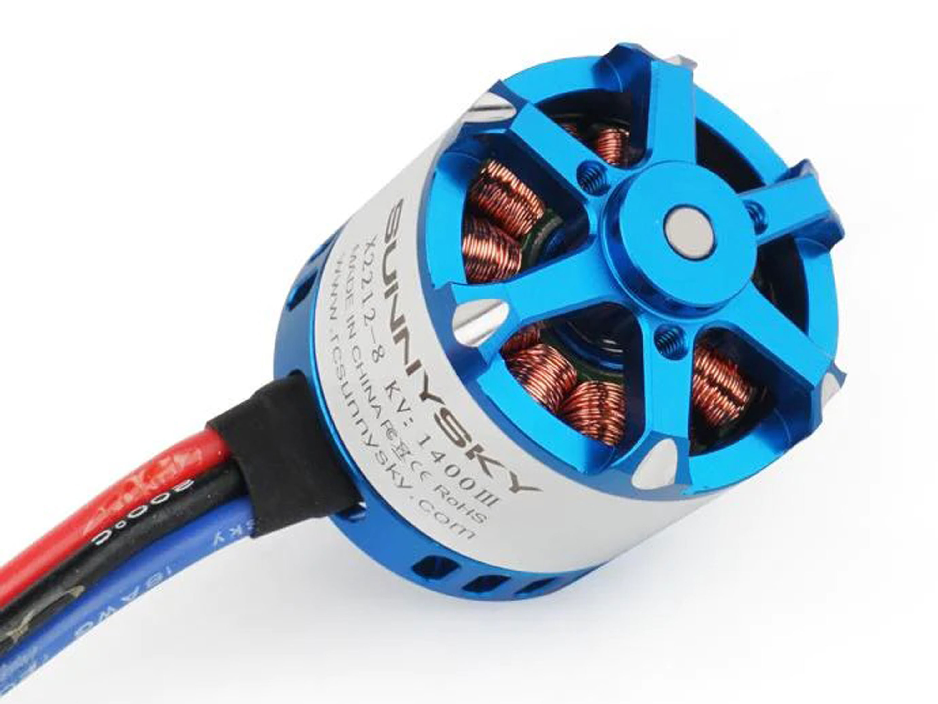 Двигун безколекторний SunnySky X2212-980kv V3 (довгий вал) (світлина #3)
