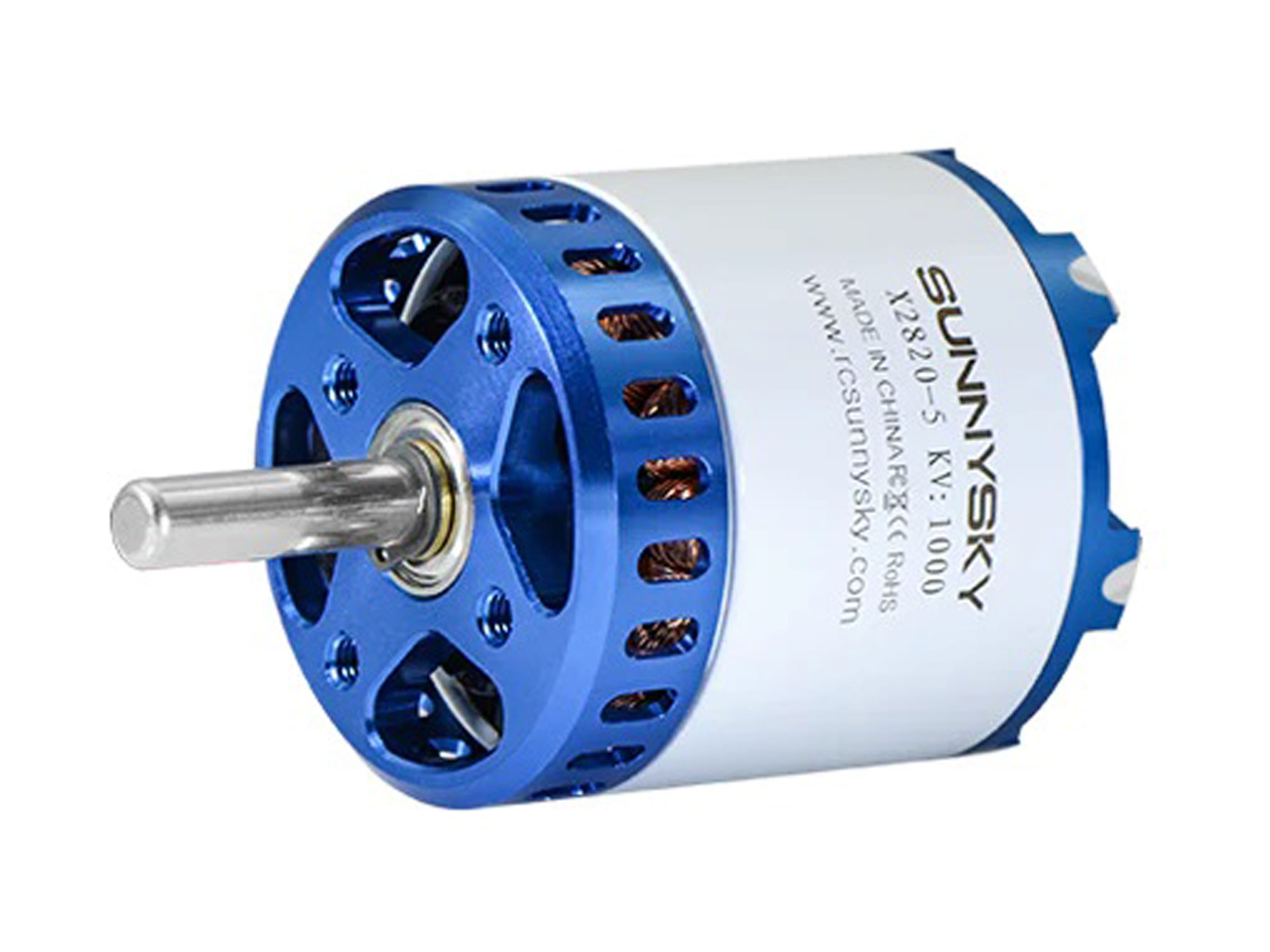 Двигун безколекторний SunnySky X2820-1000kv V3 (довгий вал) (світлина #1)