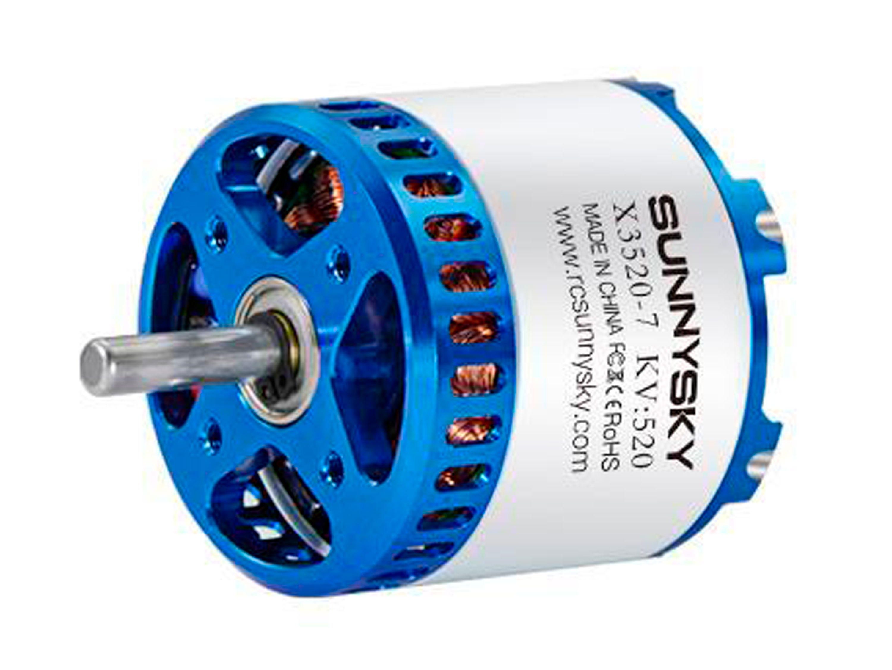 Двигун безколекторний SunnySky X3520-780kv V3 (довгий вал) (світлина #1)