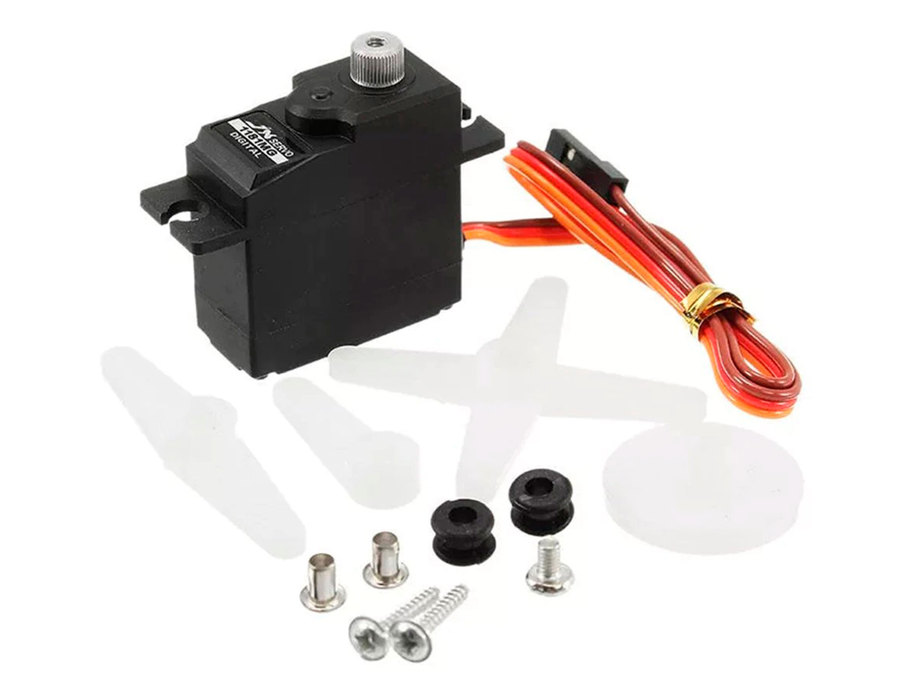 Сервомеханізм цифровий JX PDI-1181MG 17g/3kg/0.13sec (4.8В) (світлина #2)