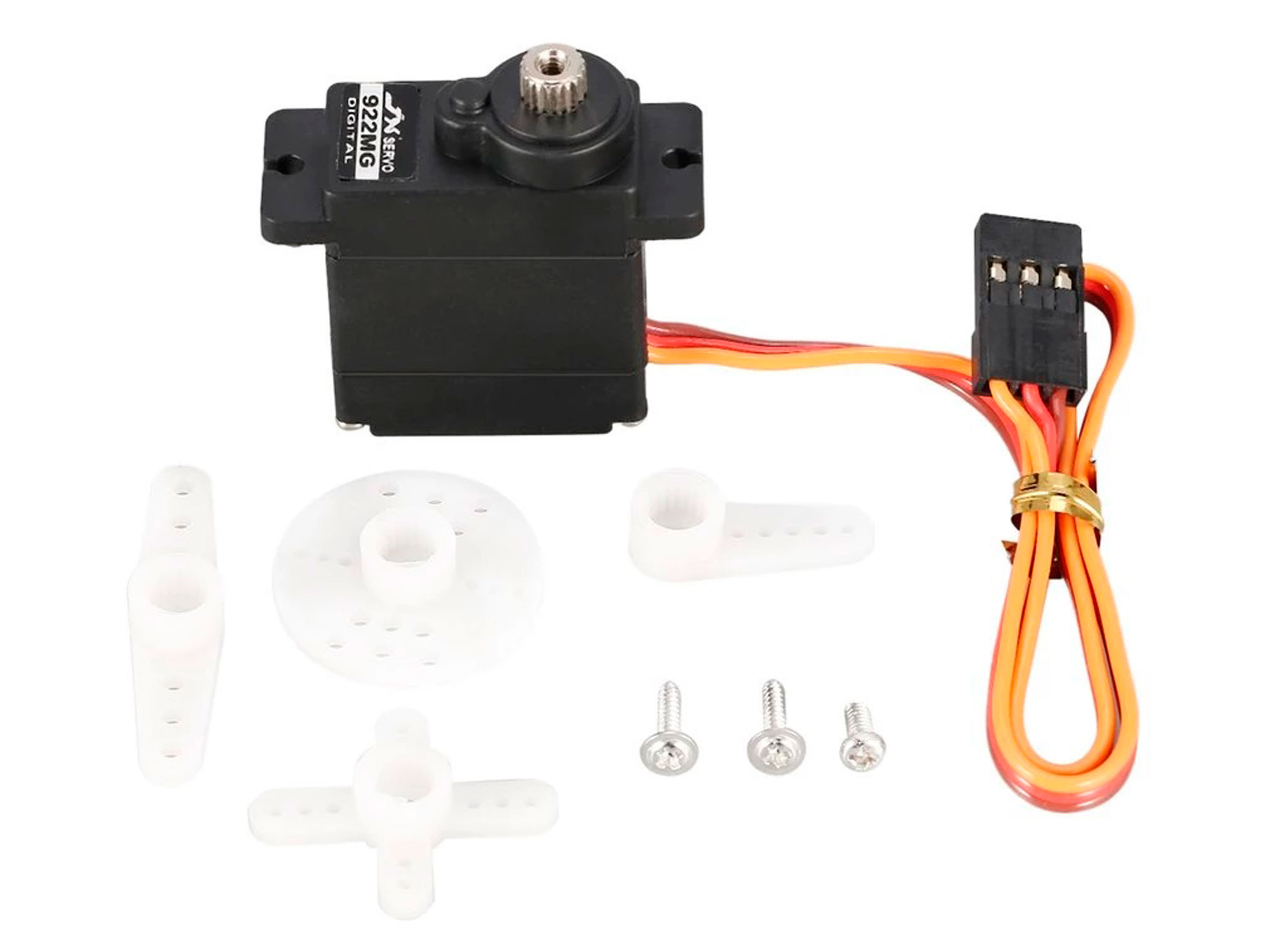 Сервомеханізм цифровий JX PDI-922MG 12g/1.8kg/0.10sec (4.8В) (світлина #2)