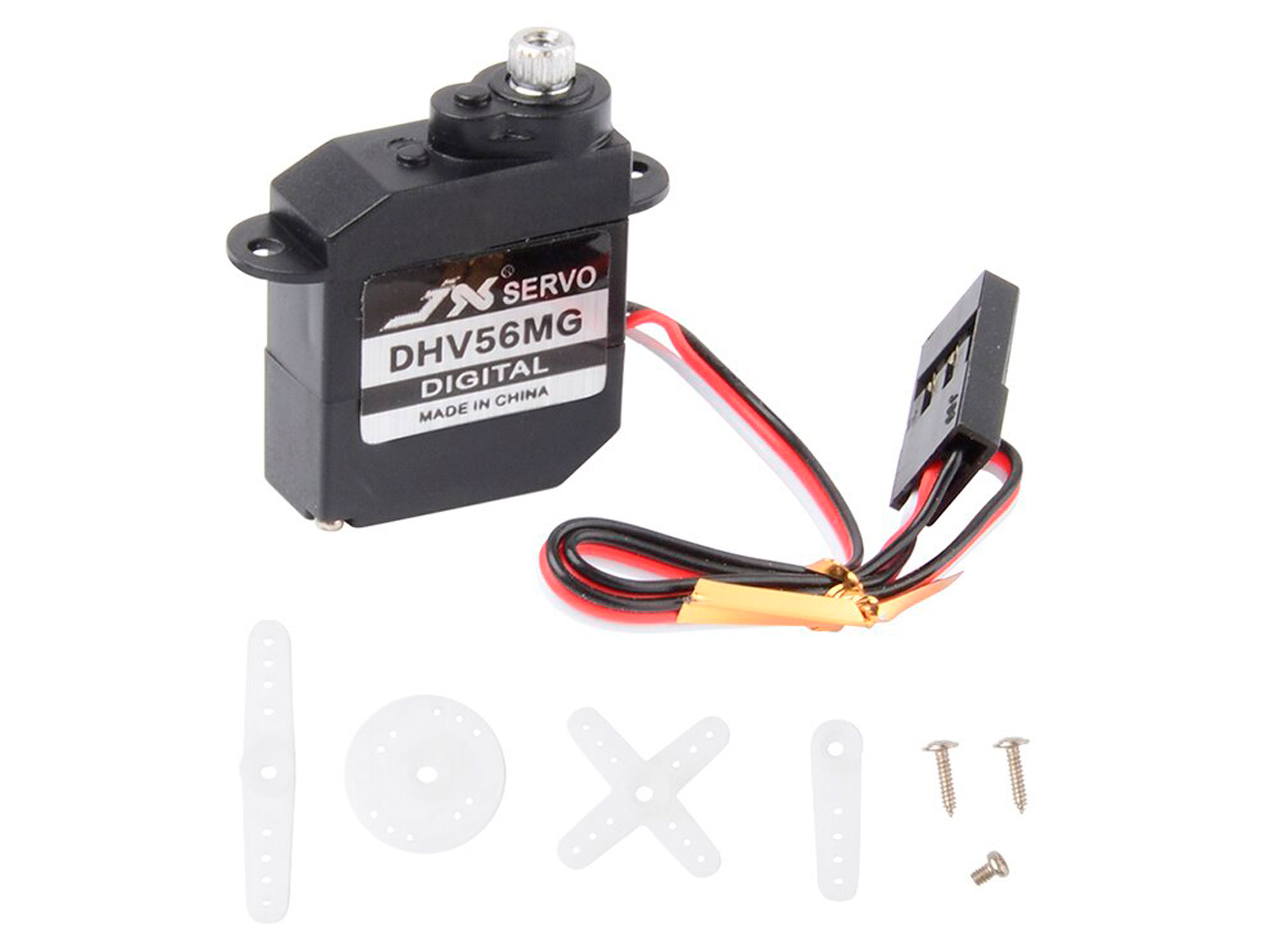 Сервомеханізм цифровий JX PDI DHV56MG 6g/0.85kg/0.14sec (4.8В) (світлина #2)