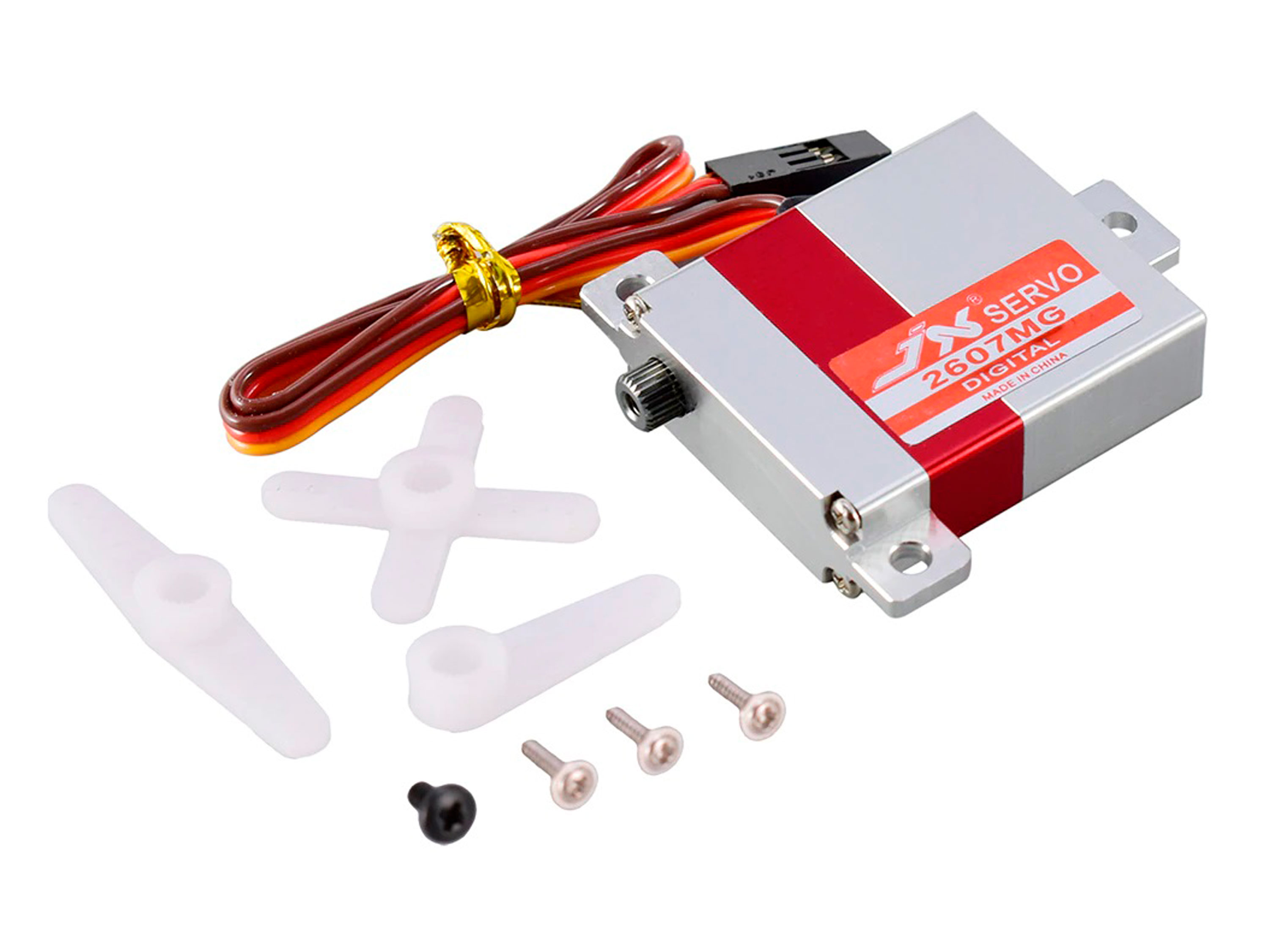 Сервомеханізм цифровий JX PDI-2607MG 26g/5.85kg/0.16sec (4.8В) (світлина #2)