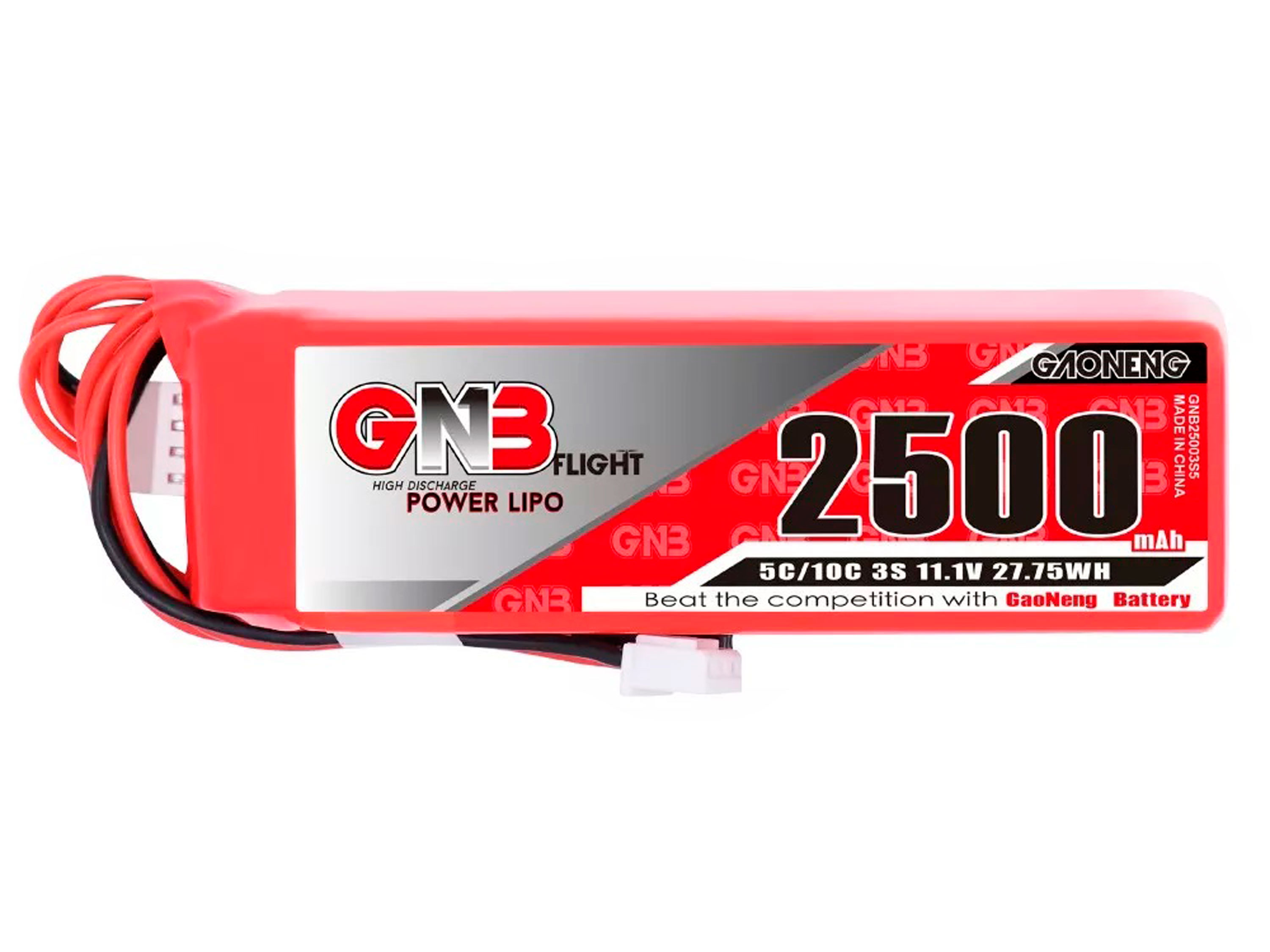 Акумулятор Gaoneng GNB 2500mAh 3S 5C (для радіопередавачів) (світлина #1)