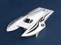 Корпус Small Bolt Twin-Hull Boat (385mm) Fiberglass Hull Only (світлина #1)