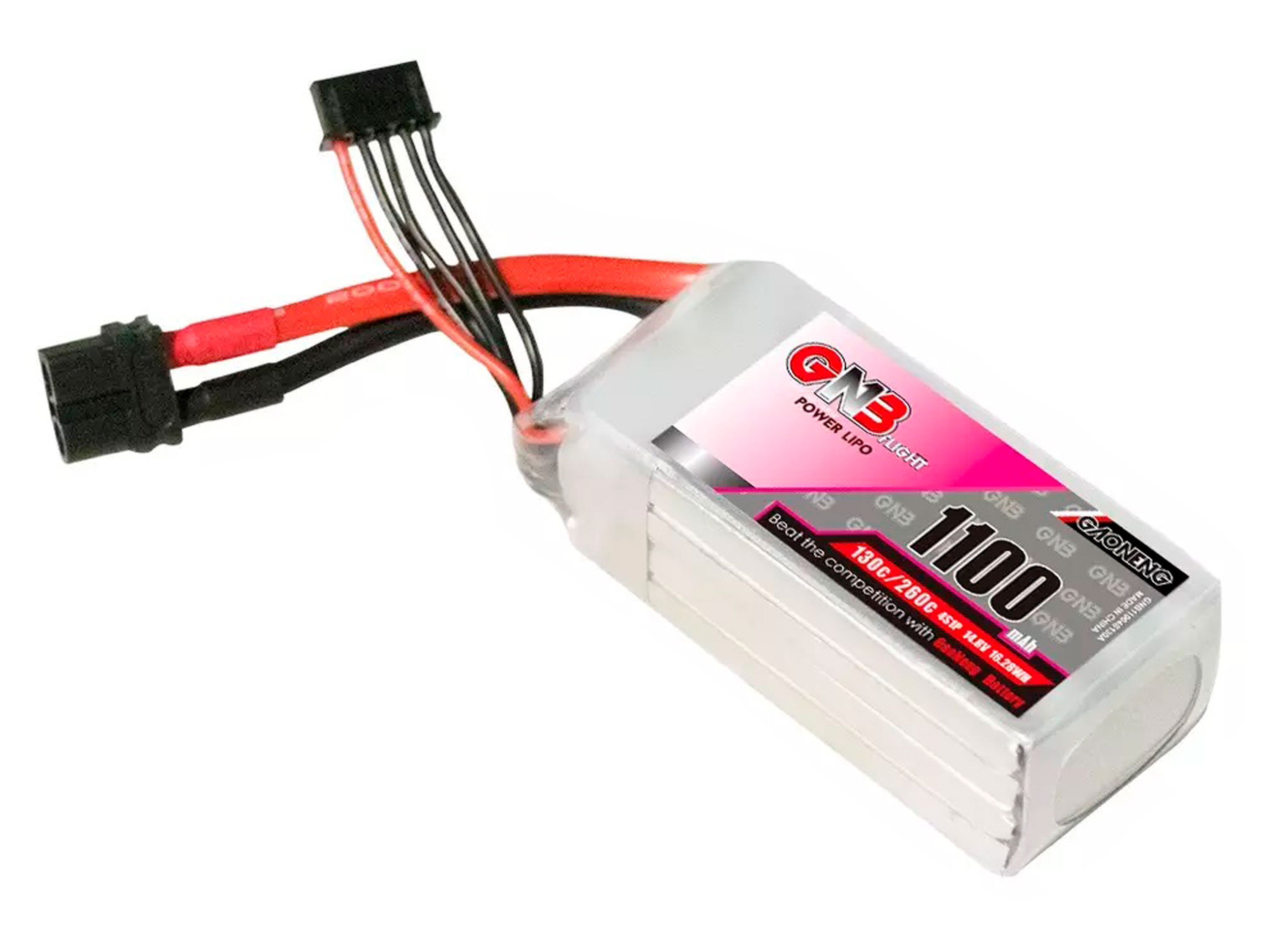 Акумулятор Gaoneng GNB 1100mAh 4S 130C (світлина #1)