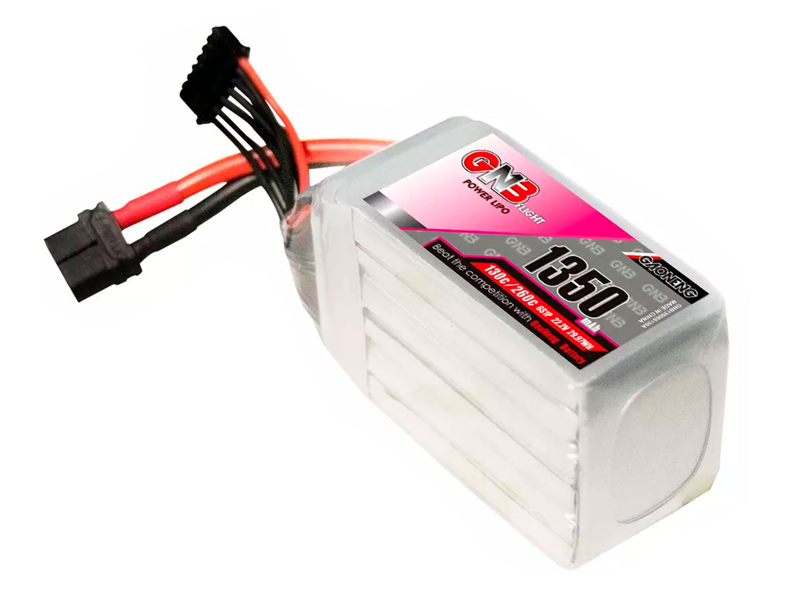 Акумулятор Gaoneng GNB 1350mAh 6S 130C (світлина #1)