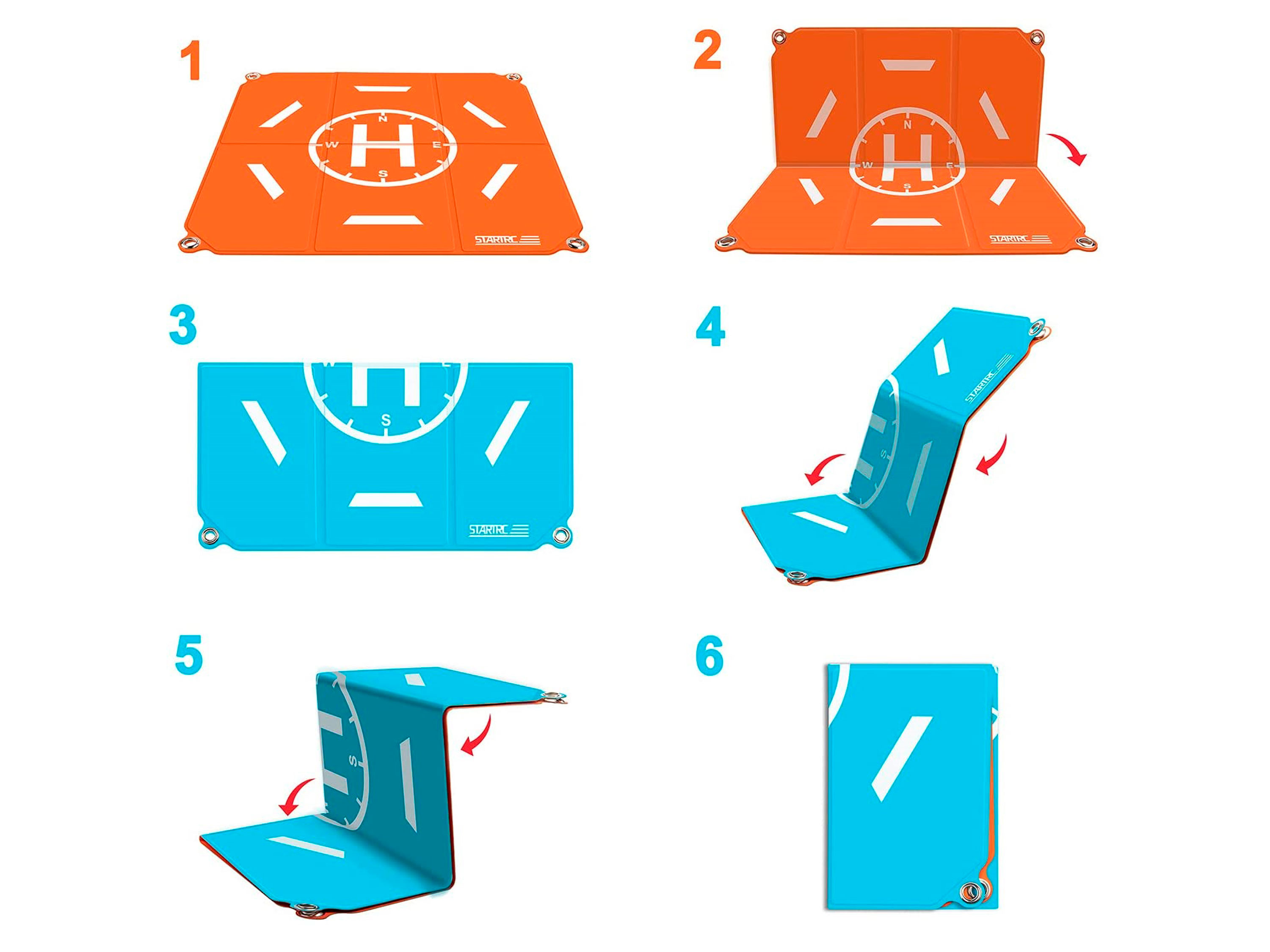 Квадратний посадковий майданчик STARTRC (50х50см) (світлина #4)