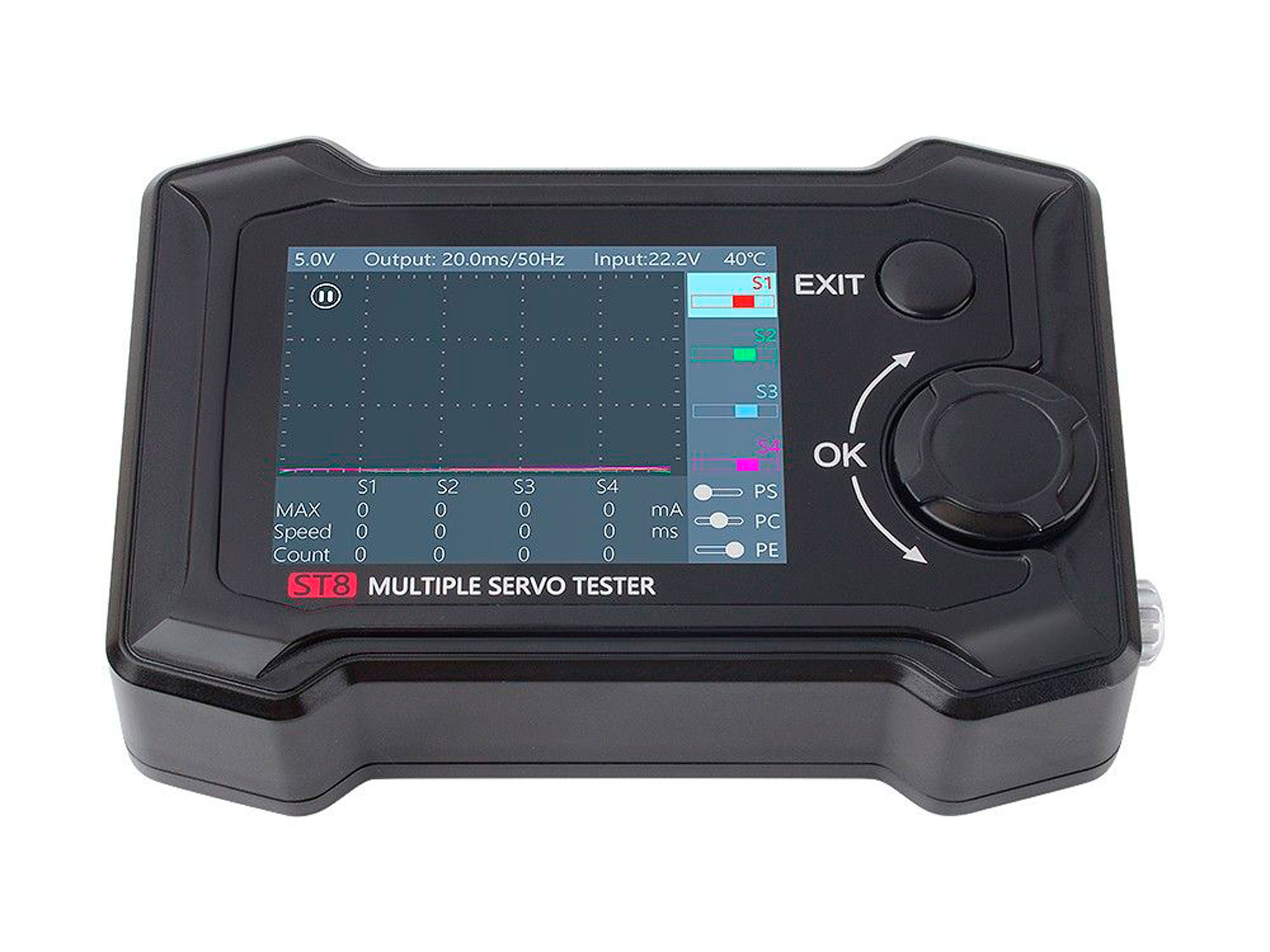 Електронний сервотестер ToolkitRC ST8 (світлина #1)