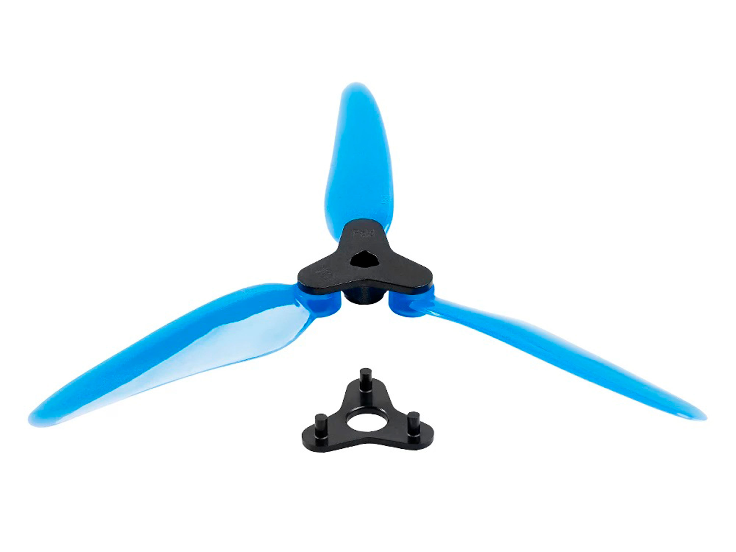 Комплект складних пропелерів для квадрокоптера Dalprop Fold V2 F5 (Crystal Blue) (світлина #2)
