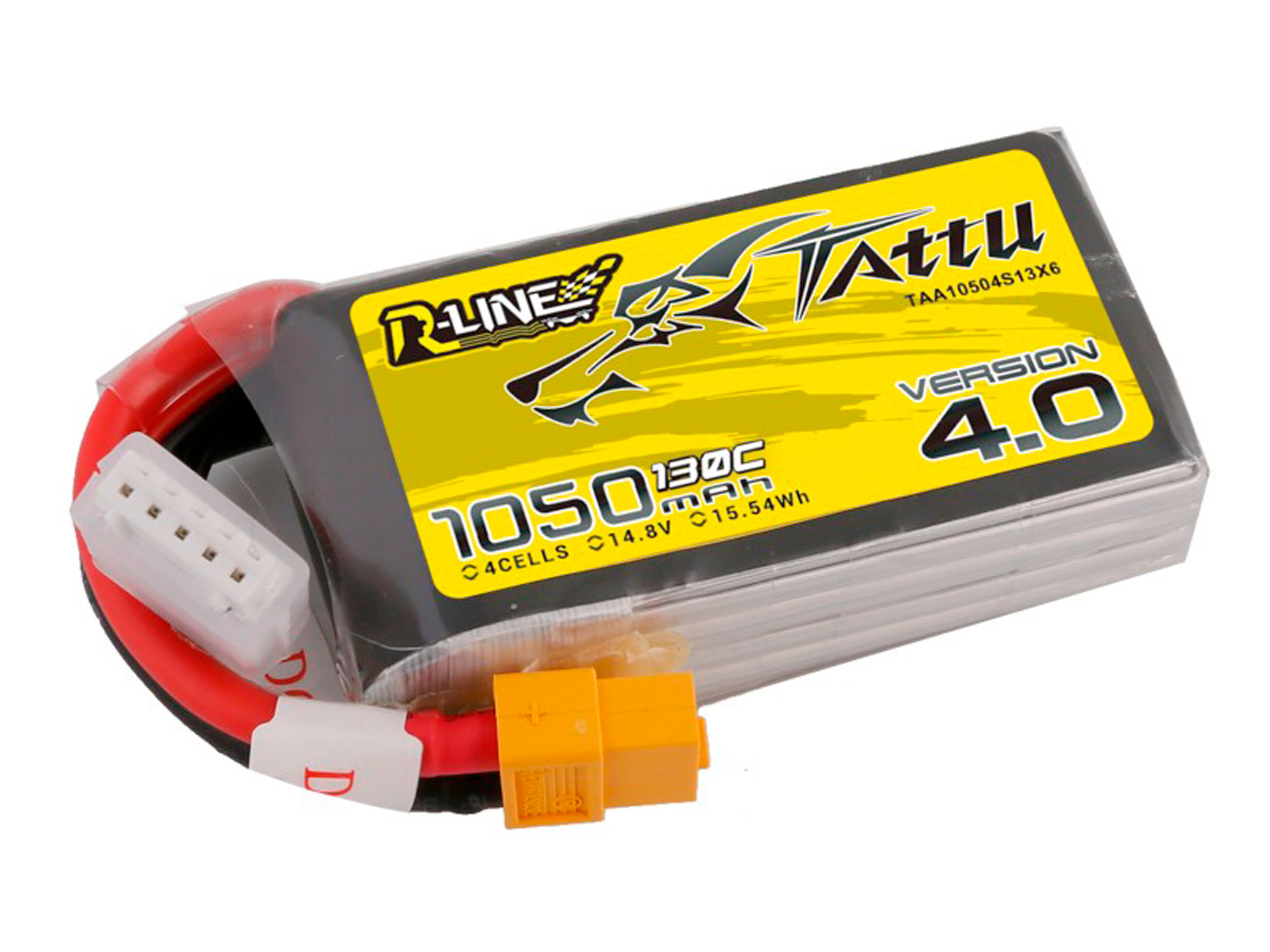 Акумулятор TATTU R-Line V4.0 1050mAh 4S 130C (світлина #1)