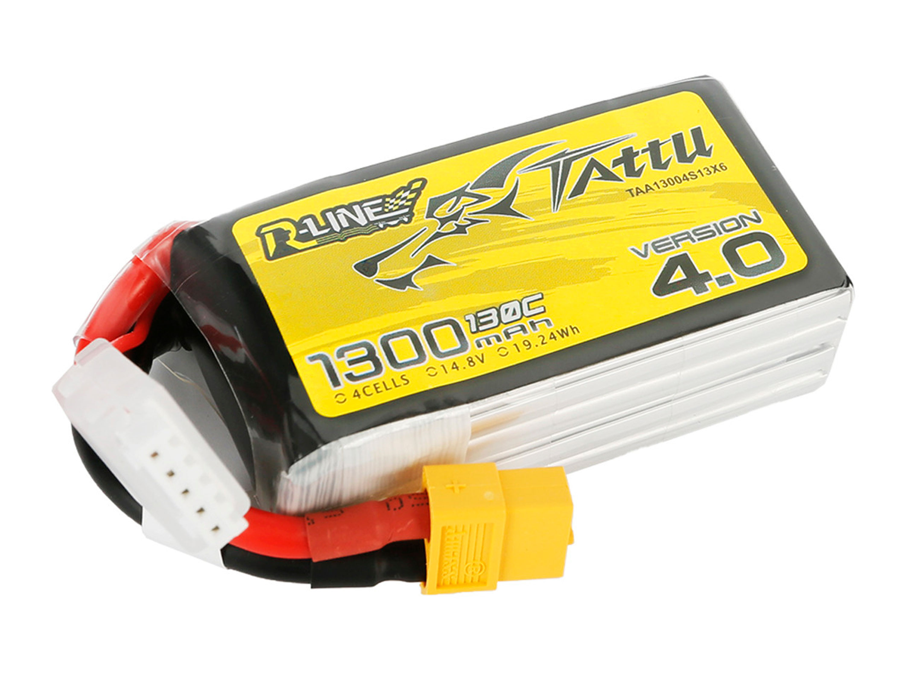 Акумулятор TATTU R-Line V4.0 1300mAh 4S 130C (світлина #1)