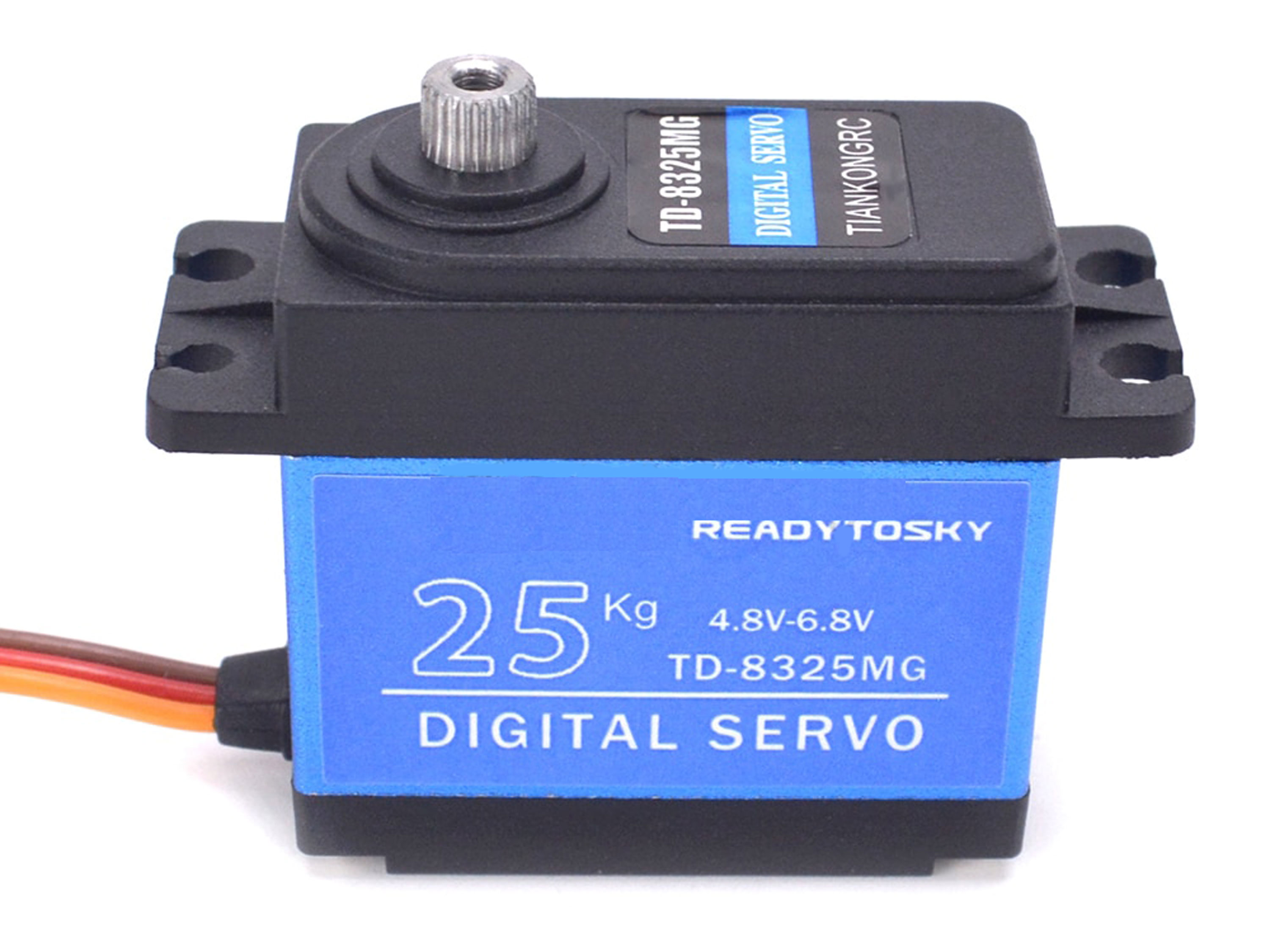 Сервомеханізм цифровий Readytosky TD-8325MG 58g/23.5kg/0.18sec (180°) (світлина #1)