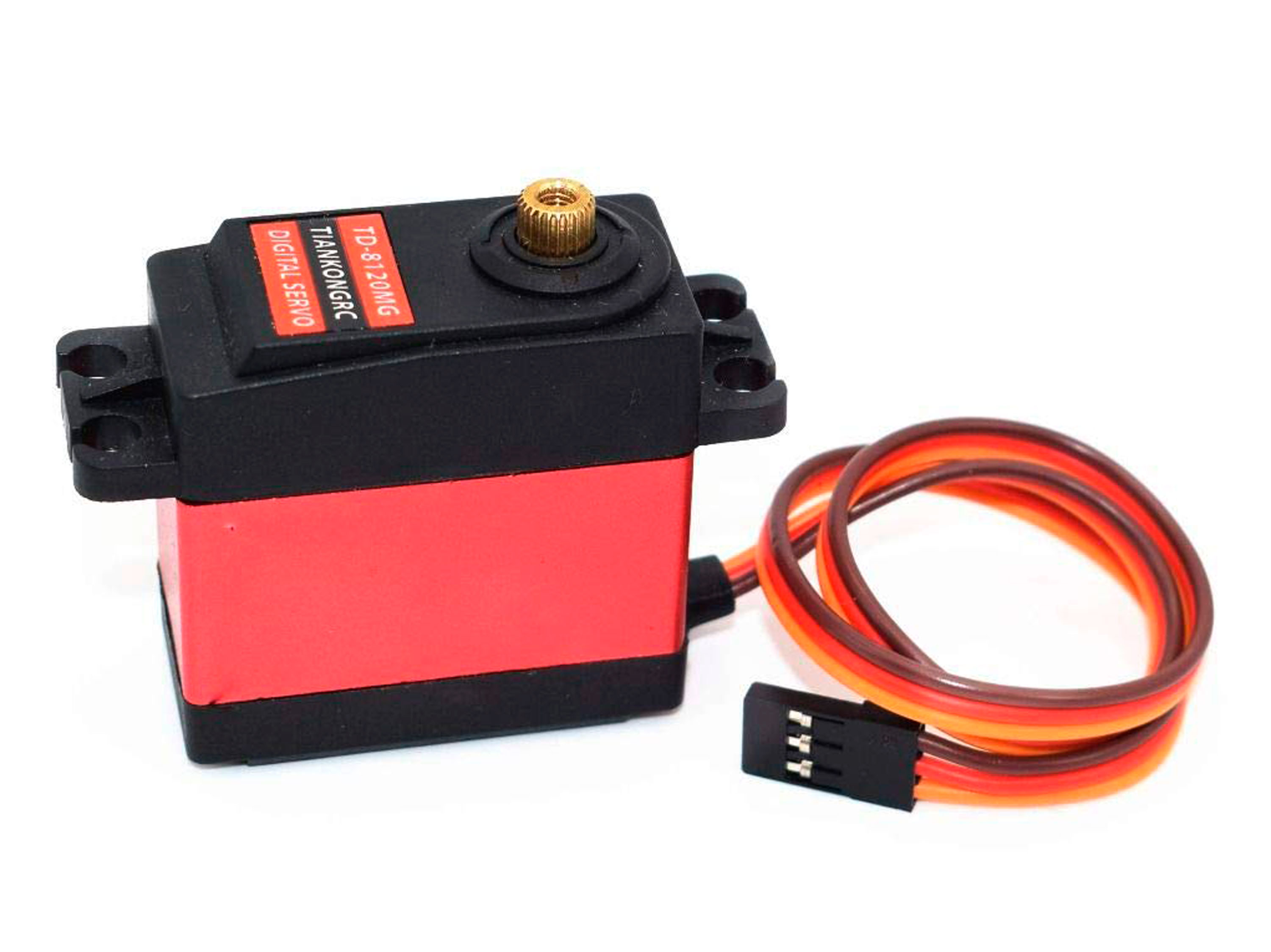 Сервомеханізм цифровий TiankongRC TD-8120MG 58g/18.5kg/0.18sec (270°) (світлина #1)